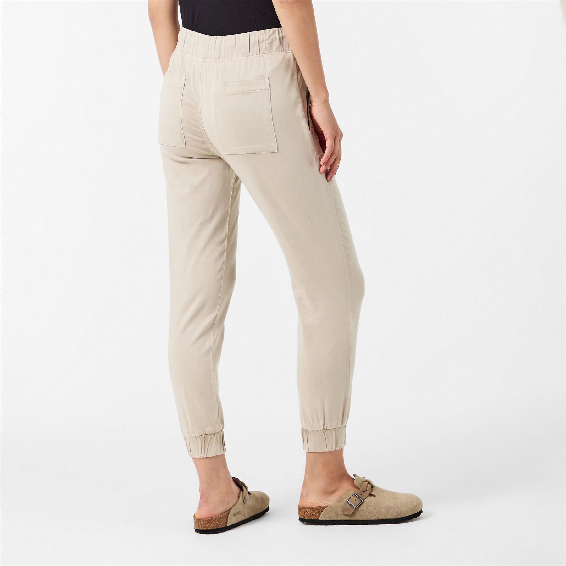 Bella Dahl Pocket Solid Patterned Slim Joggers