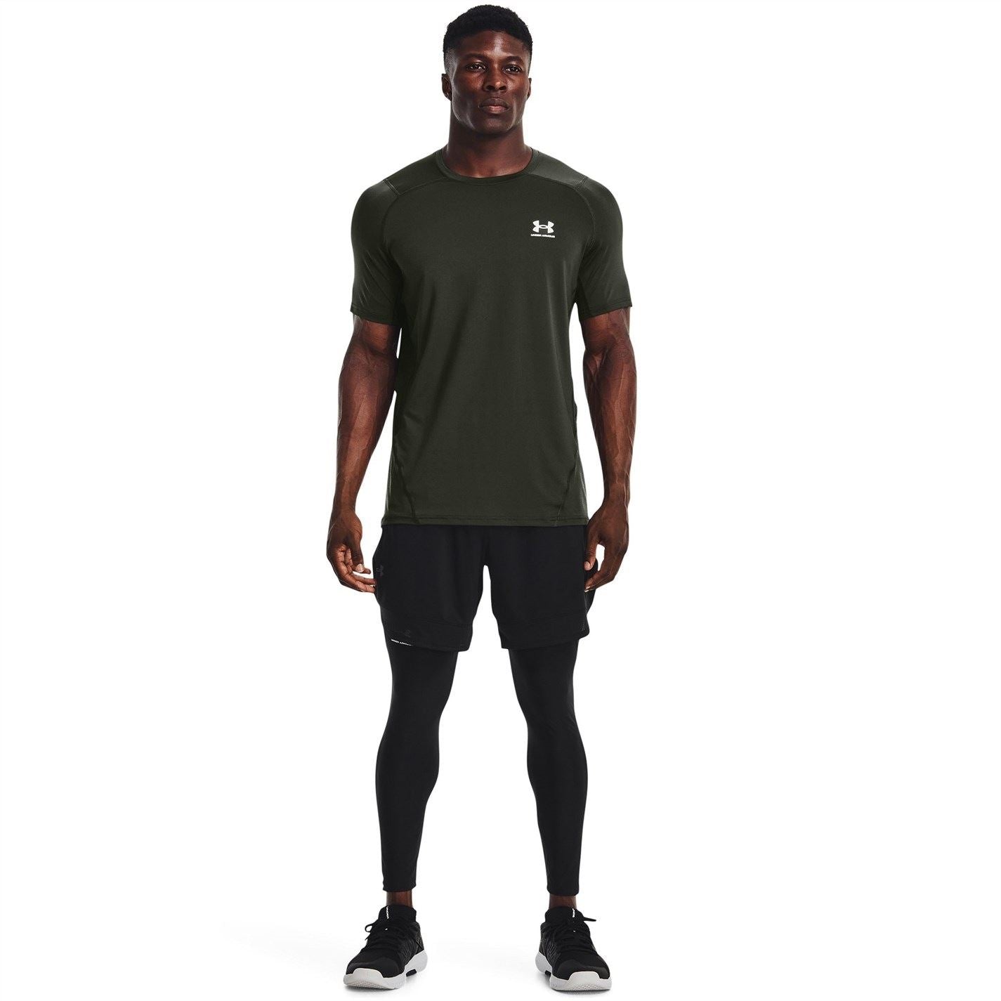 Under Armour HeatGear Armour Fitted Short Sleeve Training Top Mens