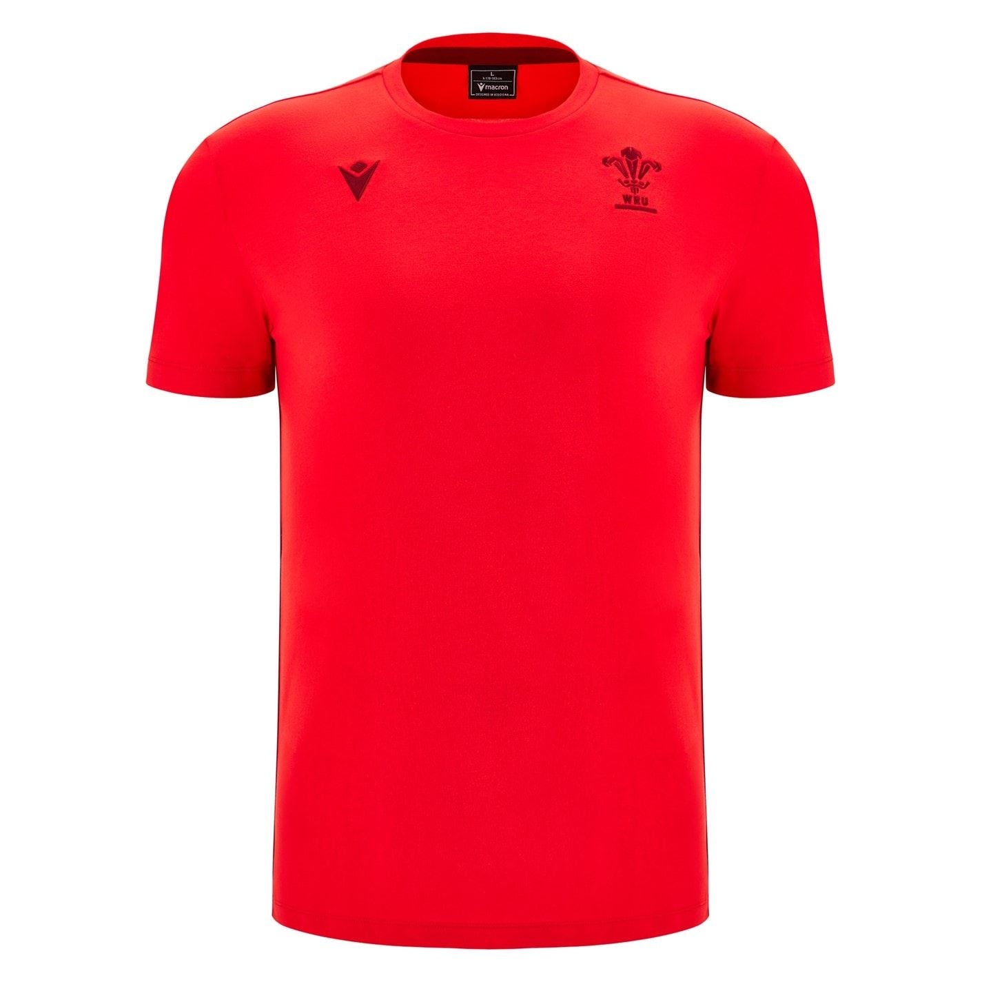 Macron Wales T-Shirt 2025 Adults