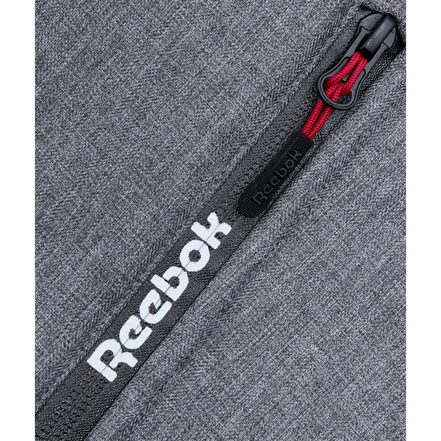 Reebok Solid Patterned Hooded Neck Ribbed Cuff Rain Jacket