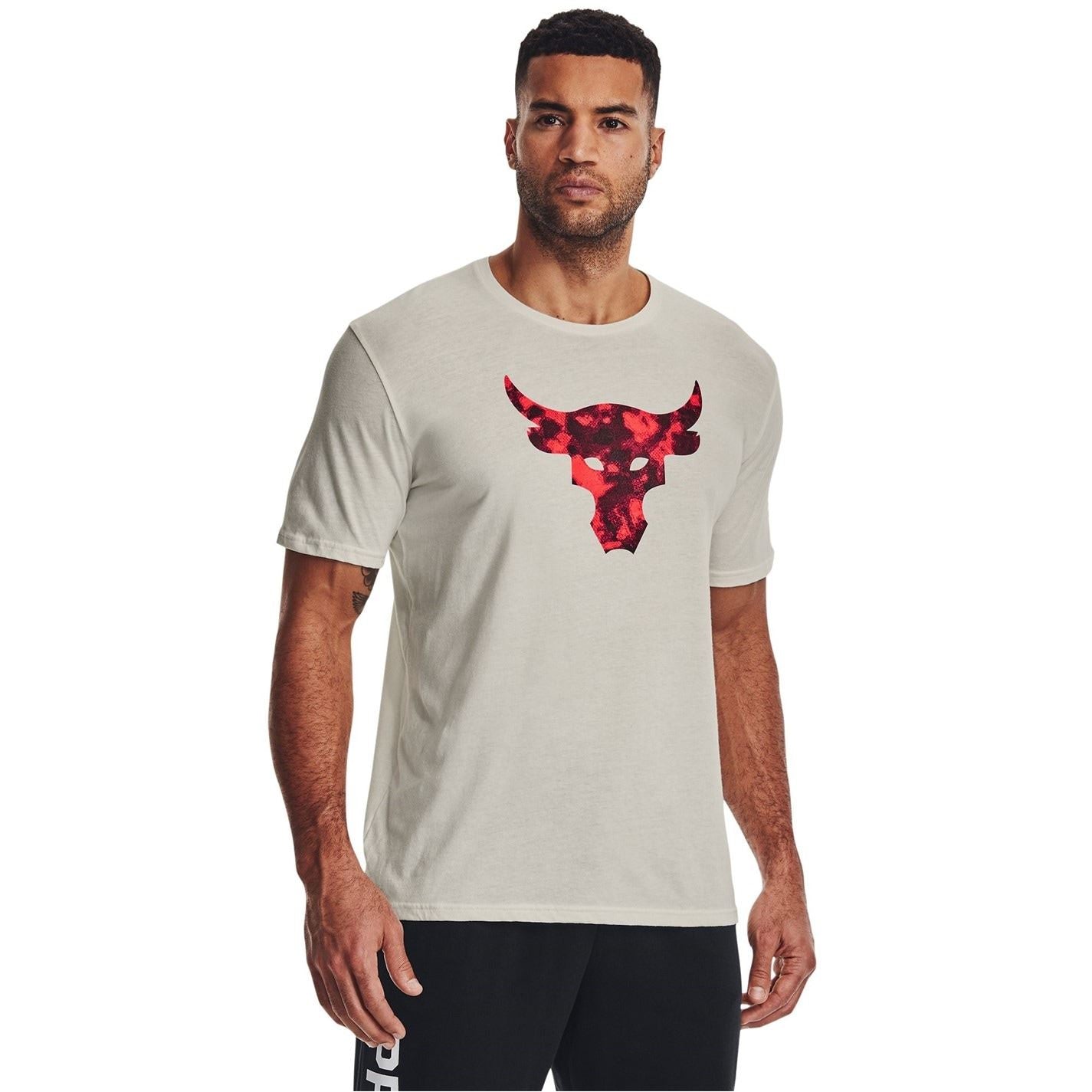 Under Armour Mens Armour Ua Pjt Rock Brahma Bull Ss T-Shirt