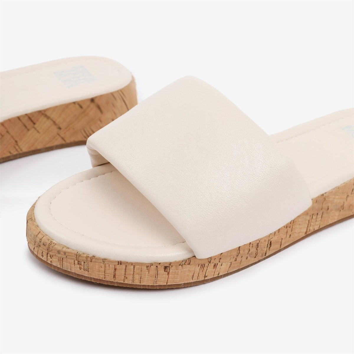 Wheres That From Pu Julia Flatform Sliders Sandal Ladies