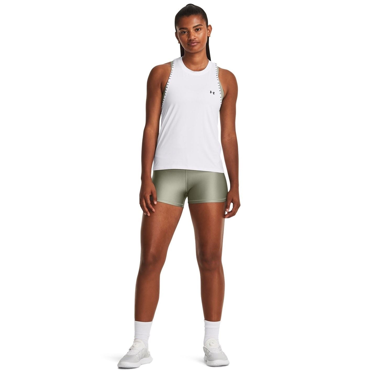 Under Armour Womens Heatgear Mid Shortsy Shorts