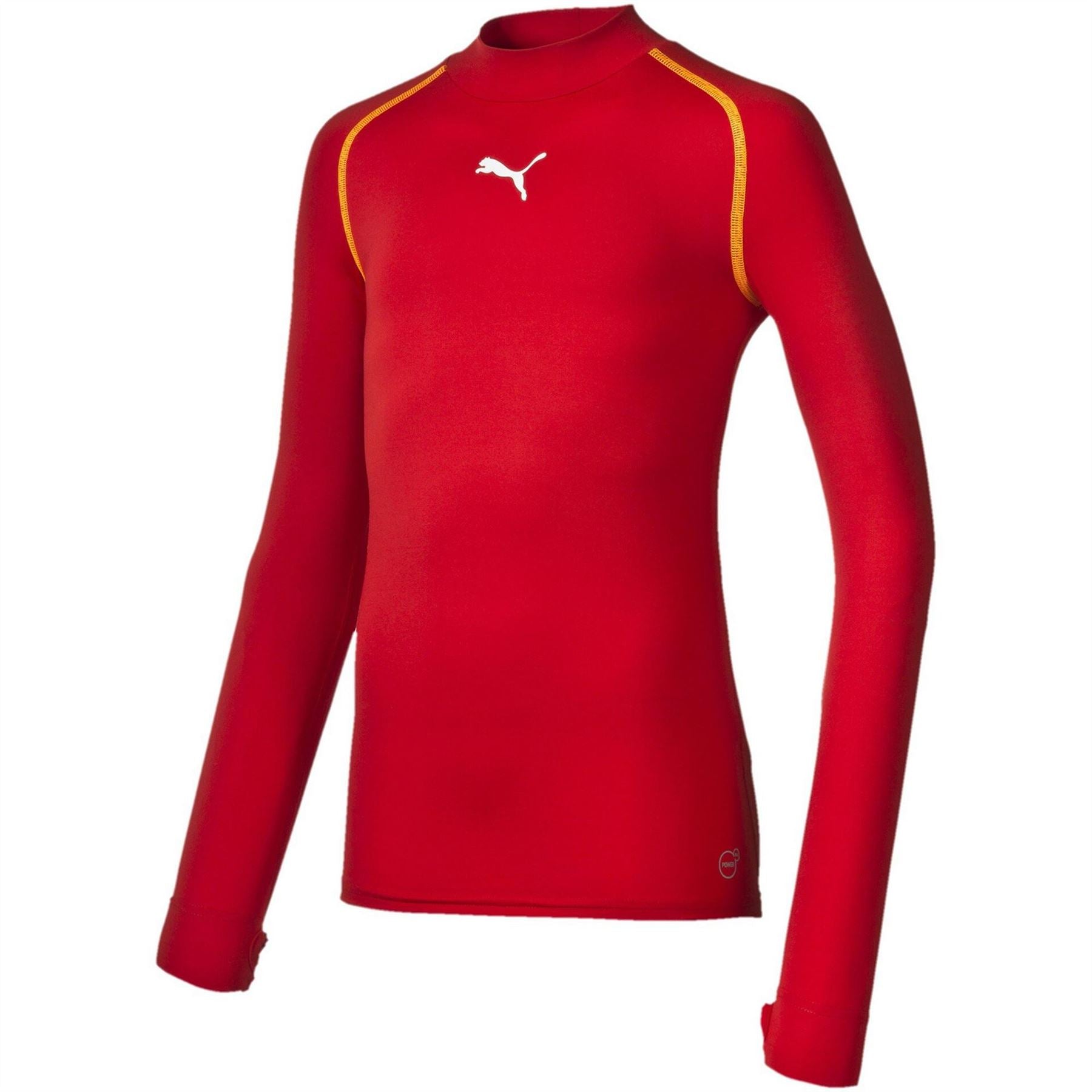 Puma Tb Ls Tee Warm (vent) Juniors