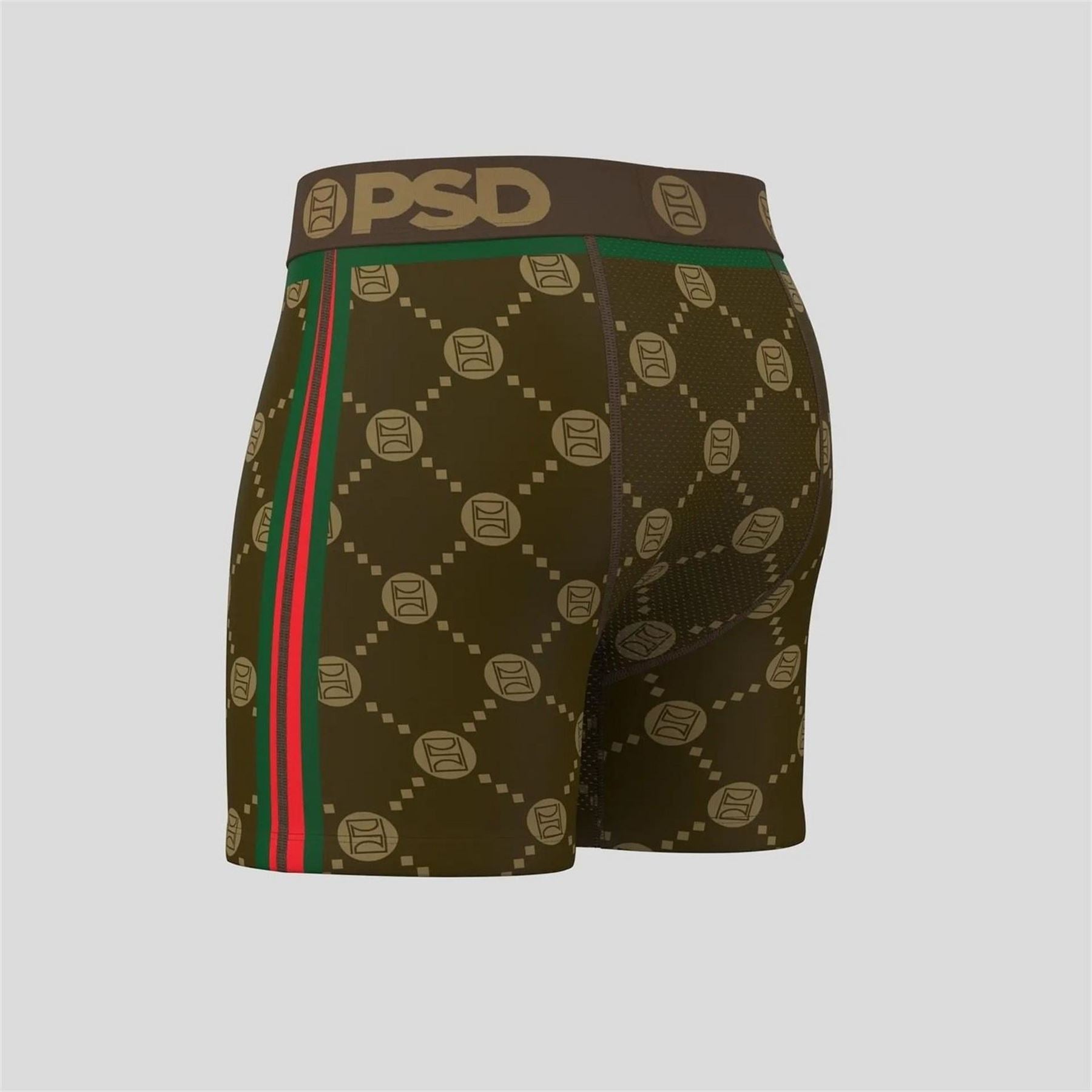PSD Underwear Emblem Lux All Over Logo Boxer Brief