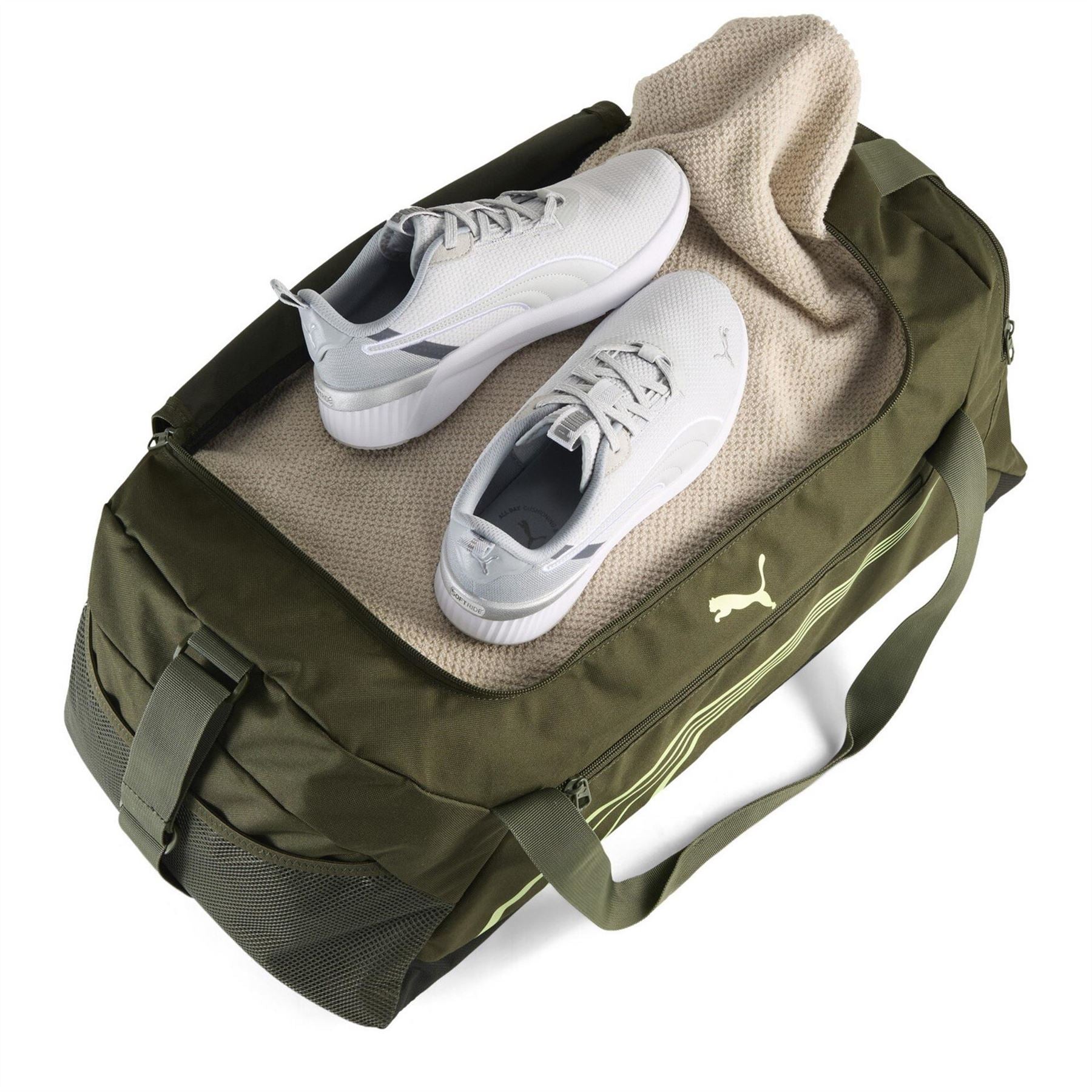 Puma Fund Sport Duffle Bag with Logo