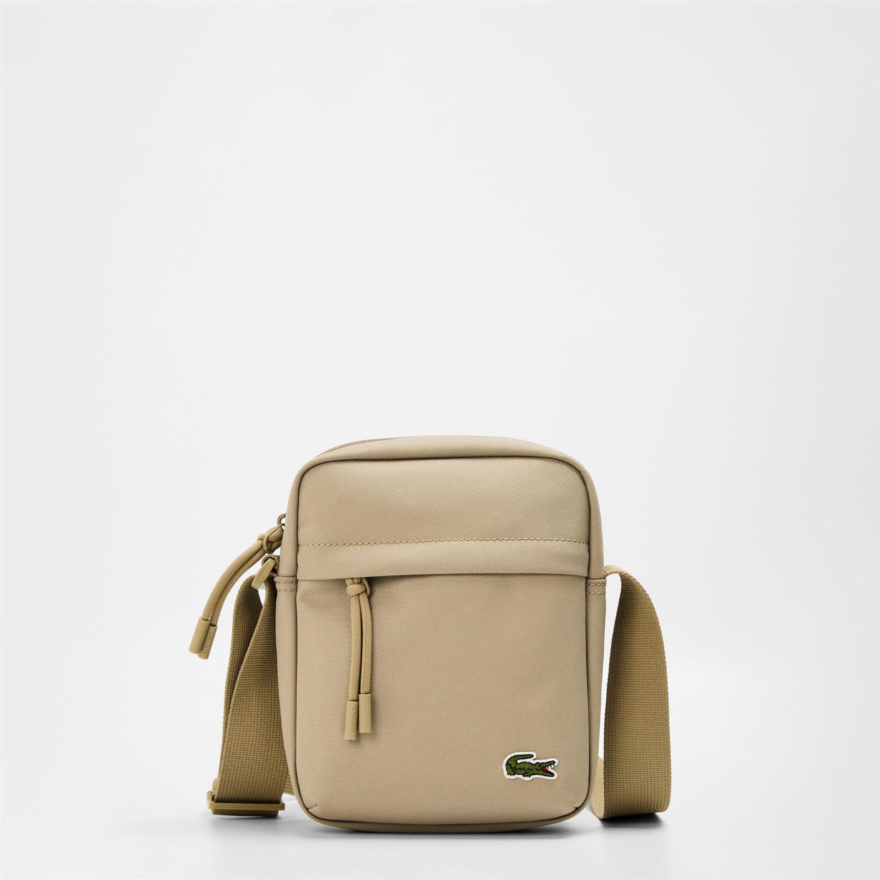 Lacoste Canvasas Vertical Camera Bag