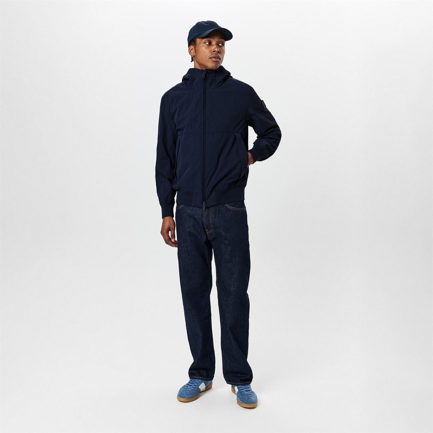 Boss Oloco 01 Orange Weather Resistant Softshell Jacket