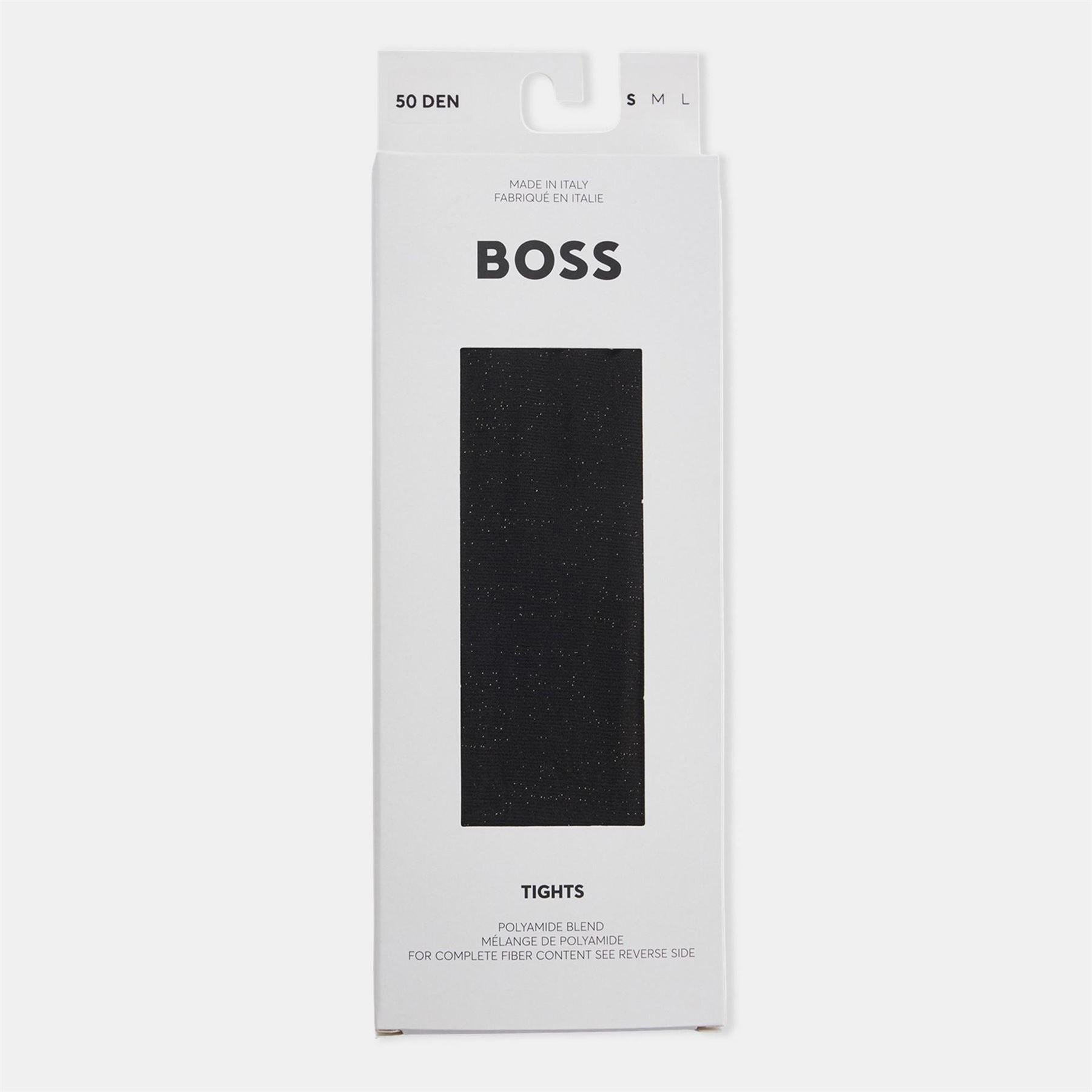 Boss Mono Gltr Soft Shine Patterned Tights