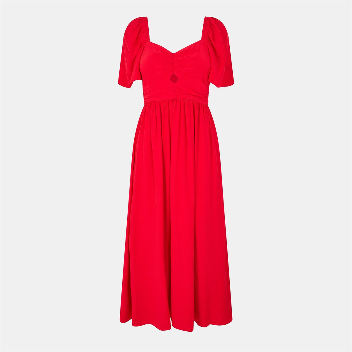 Nobodys Child Tulip Sweetheart Neck Midi Dress