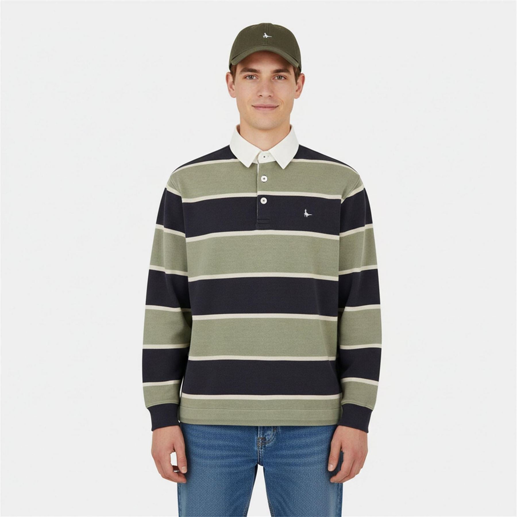 Jack Wills Stripe Crew Sweatshirt