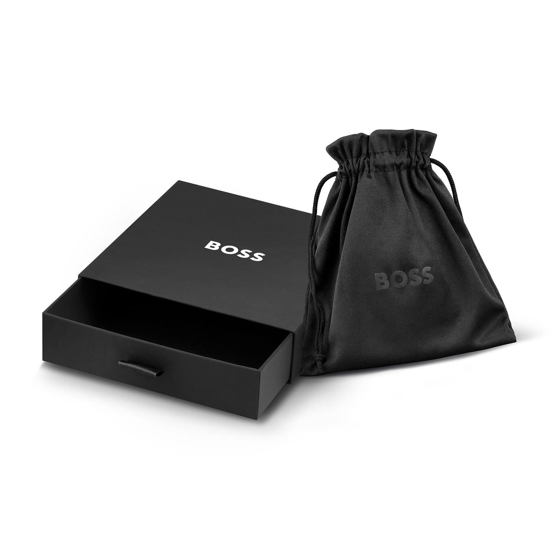 Boss Sphere Metal Necklace, Stainless Steel With Magnetic Closure
