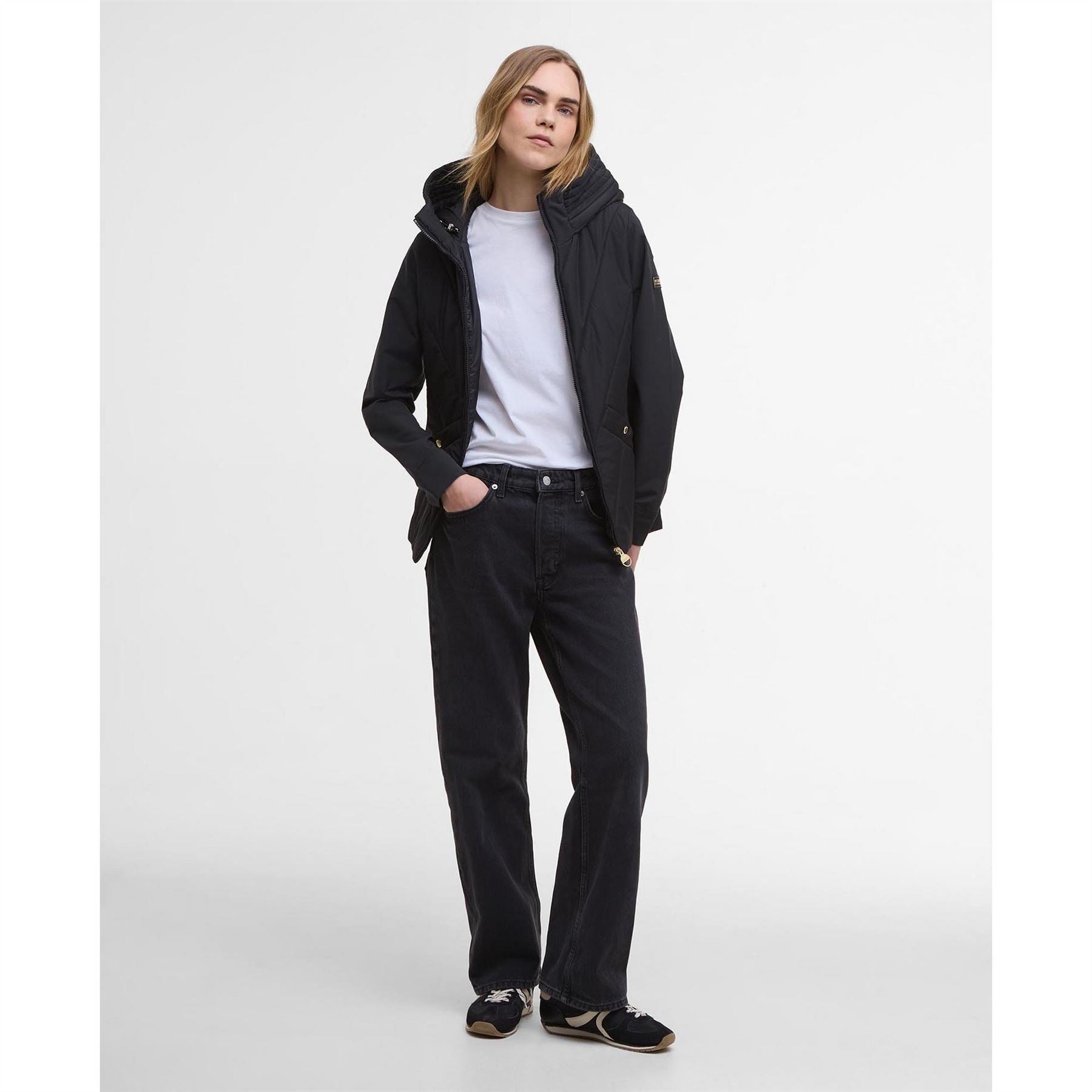 Barbour International Quilted Sweatshirt