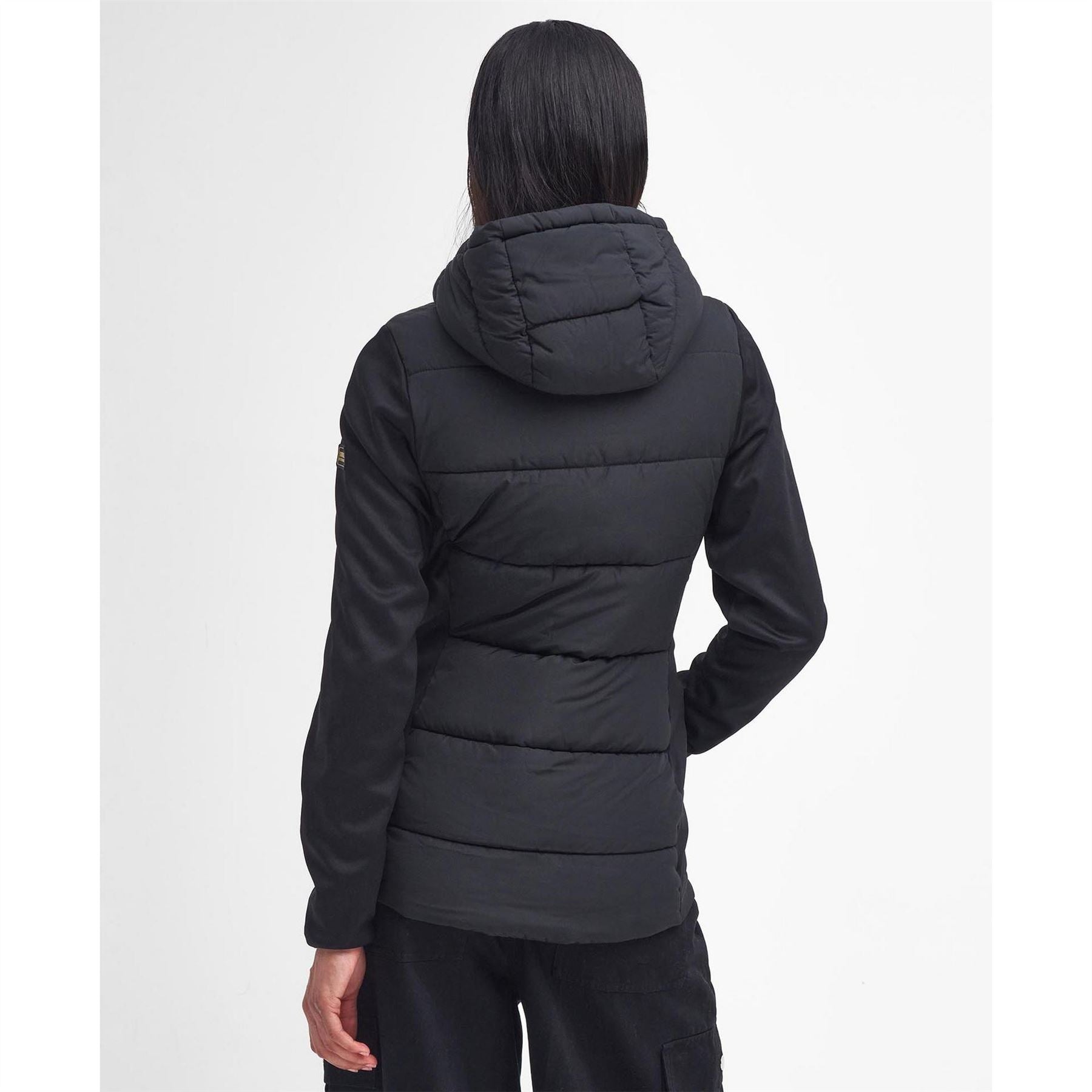 Barbour International Bondar Quilted Hooded Hybrid Jacket