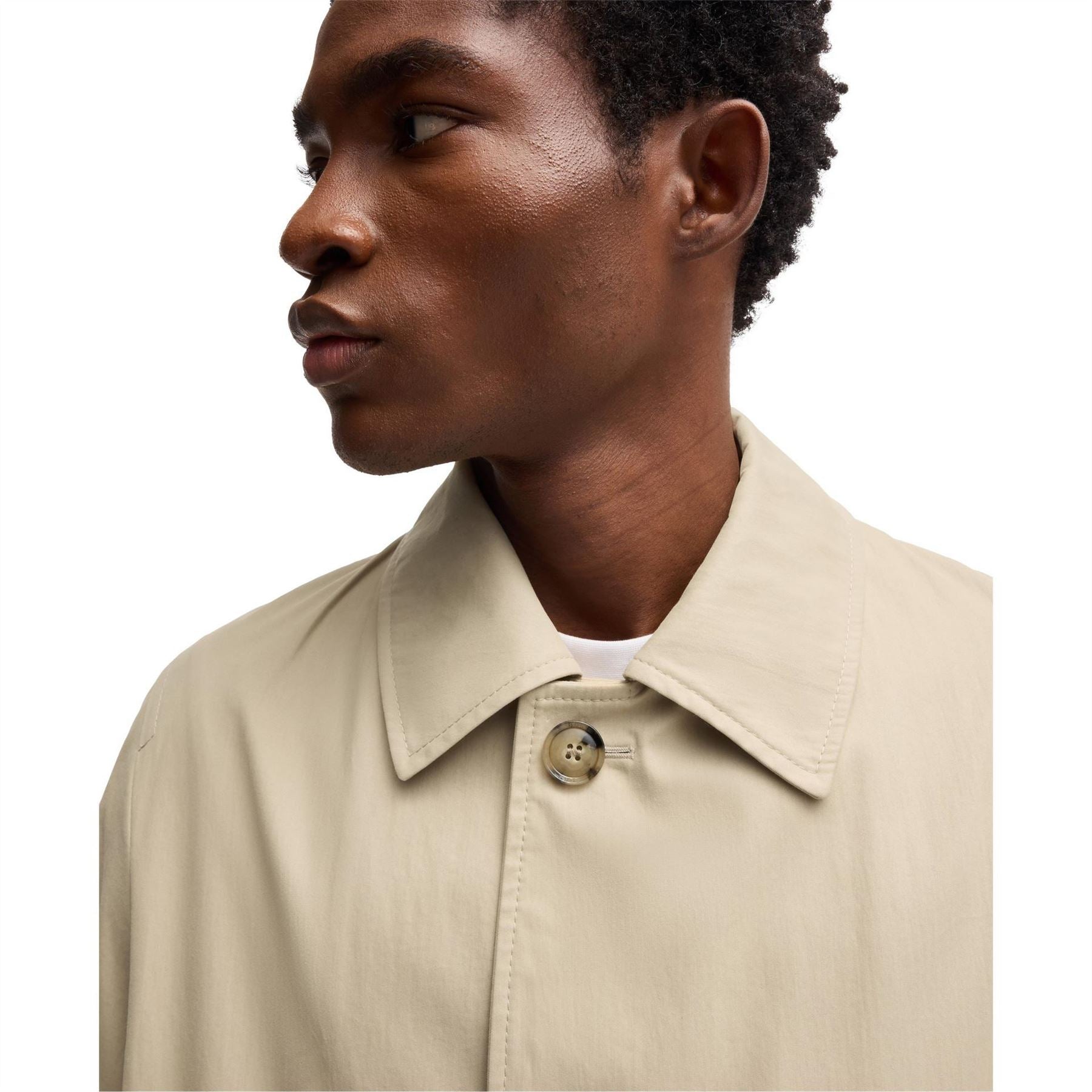 Boss C Clark Double Breasted Trench Coat