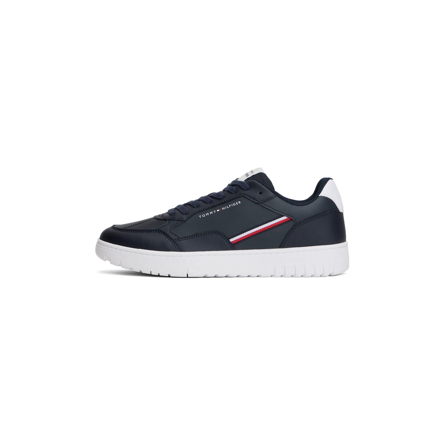 Tommy Hilfiger Basket Stripe Lace-Up Low Top Sneakers