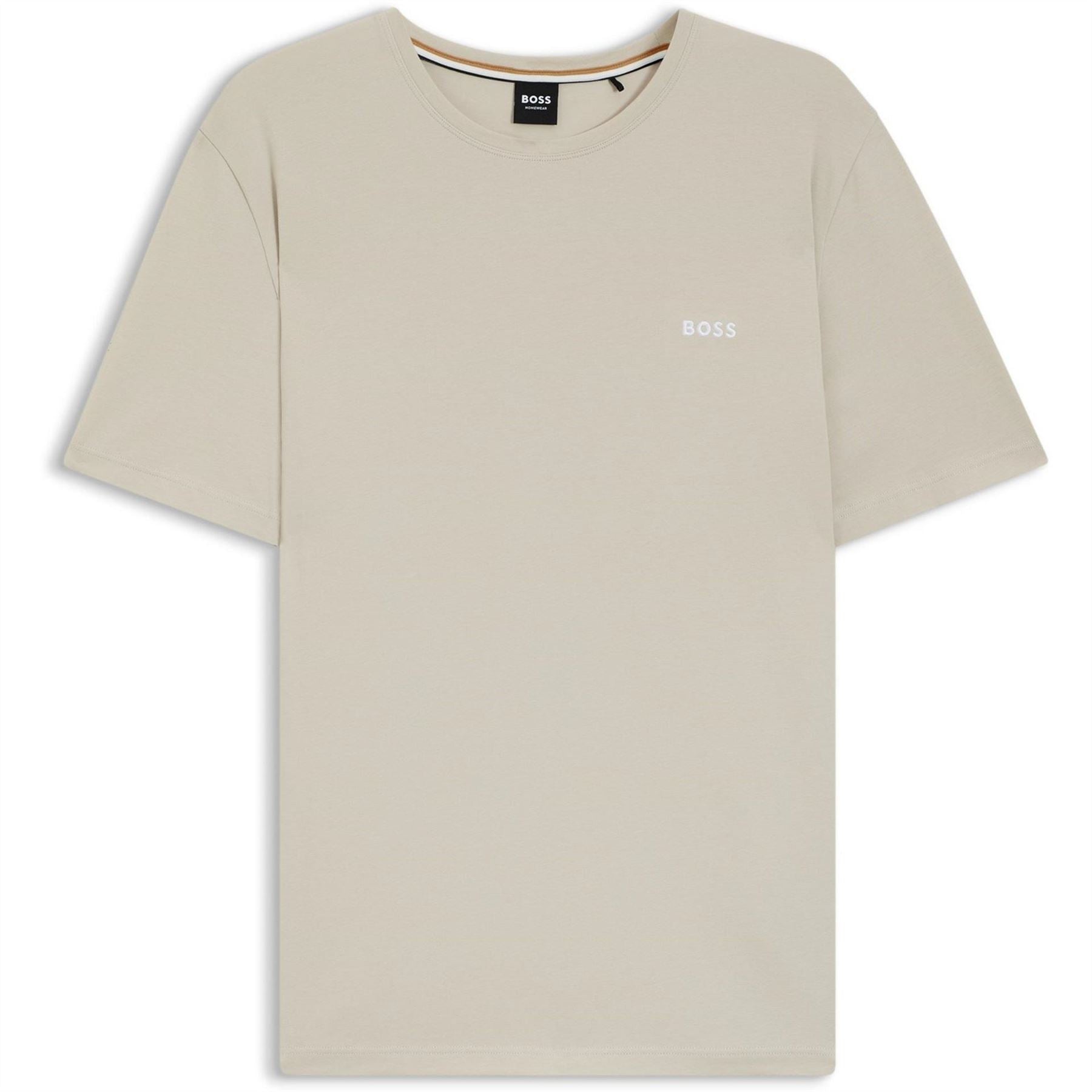 Boss Bodywear Mix  And  Match Short Sleeve T-Shirt With Logo Detail