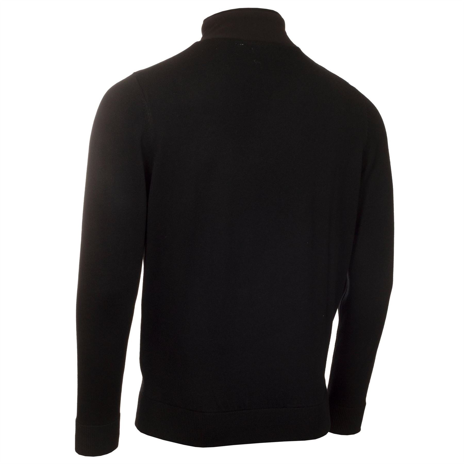 Calvin Klein Golf Embroidered Zip Neck Raglan Sleeve Sweatshirt