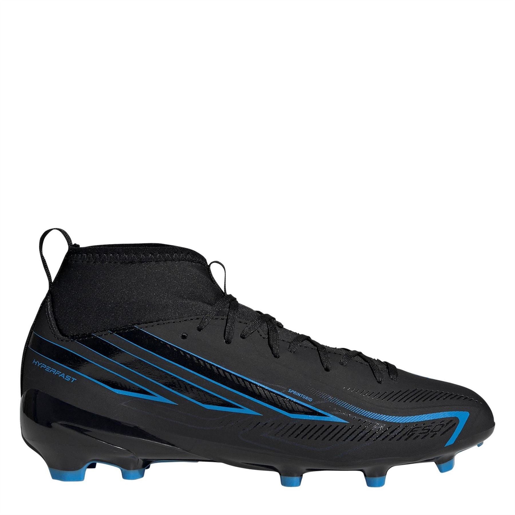 adidas Hyperfast League Laceless Firm Ground Football Boots Juniors