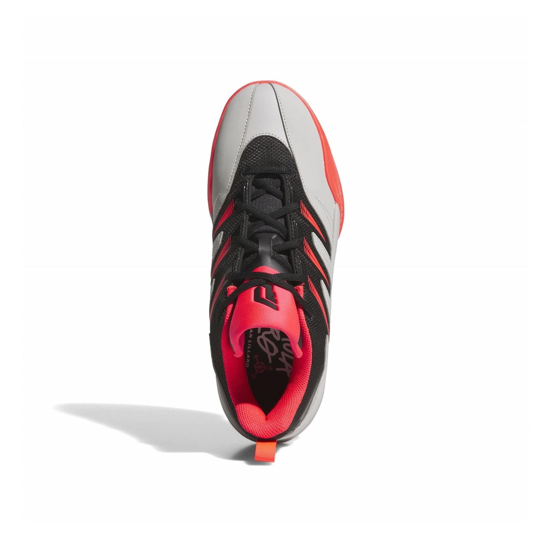 adidas Dame Court 3 Low Top Lace-Up Sneakers