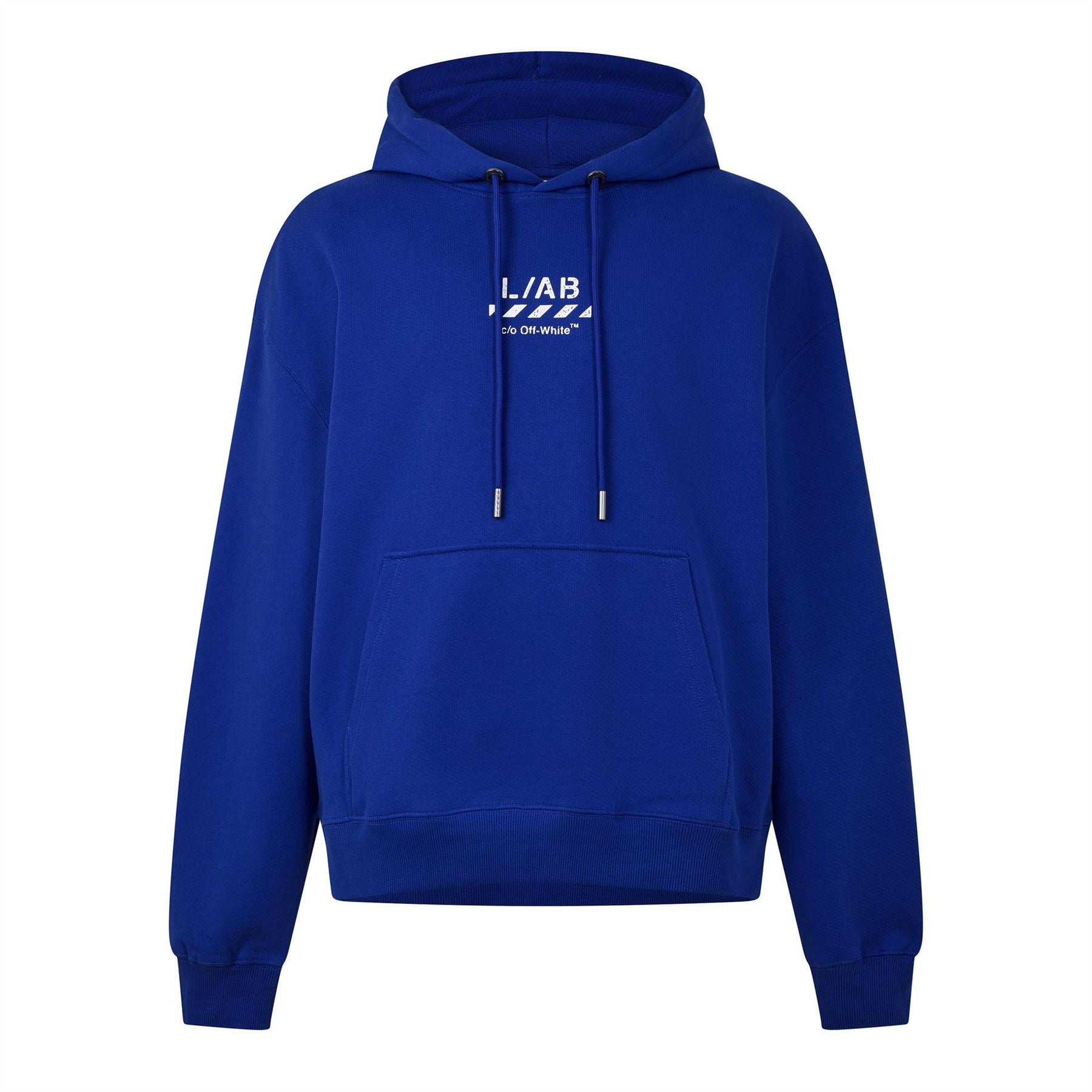 L AB Off White Ab Off Diag Hoody