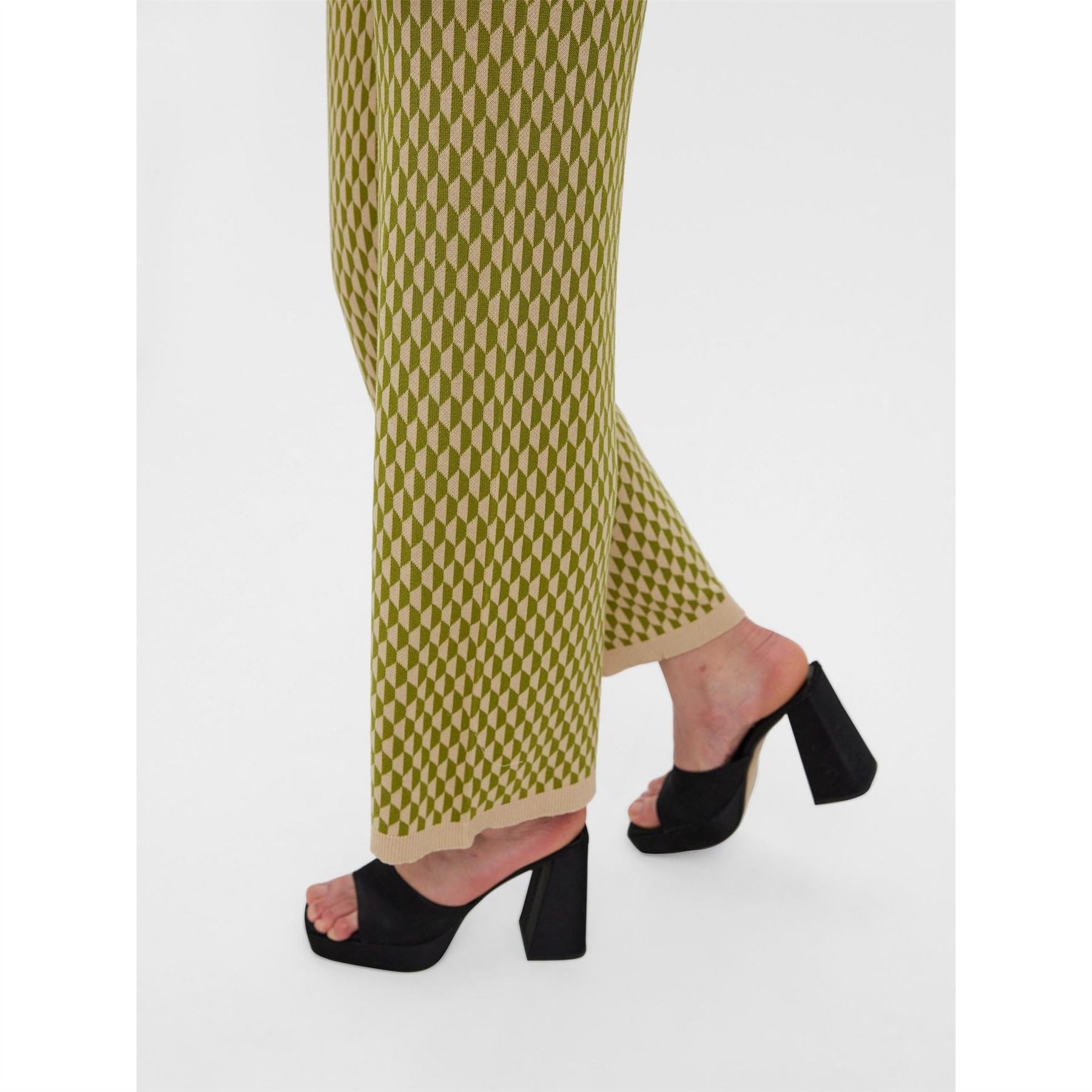 Vero Moda Murina Geometric Print Tapered Trouser