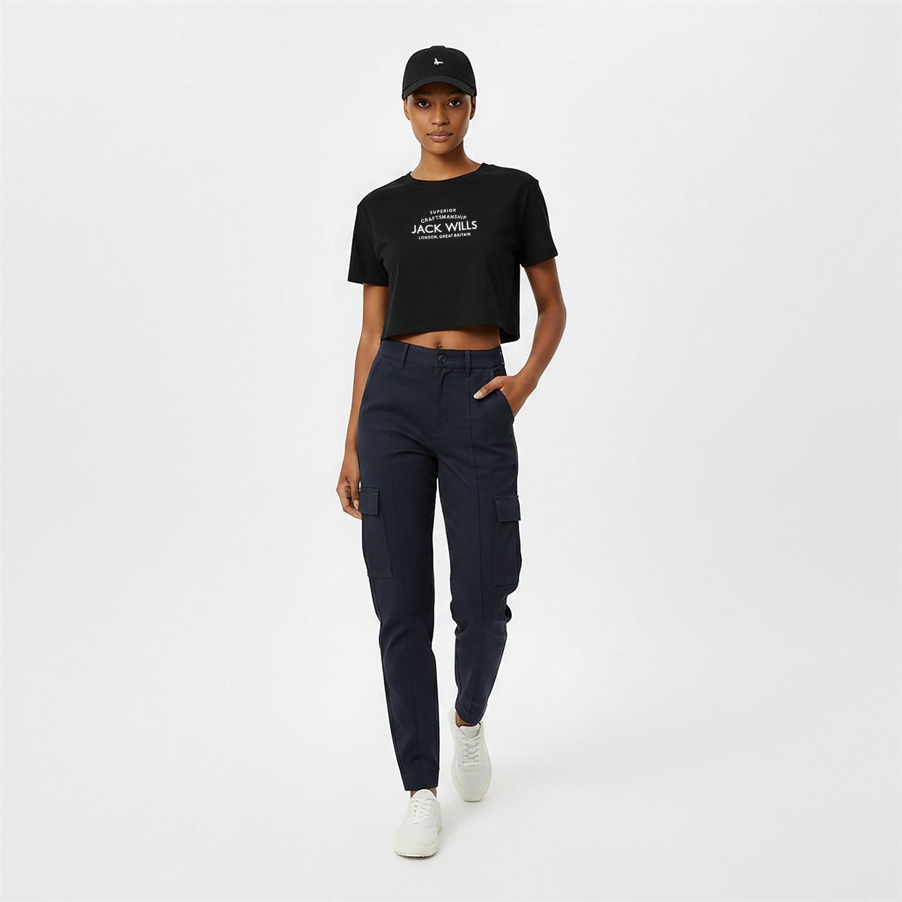 Jack Wills Eccleston Crop T-Shirt
