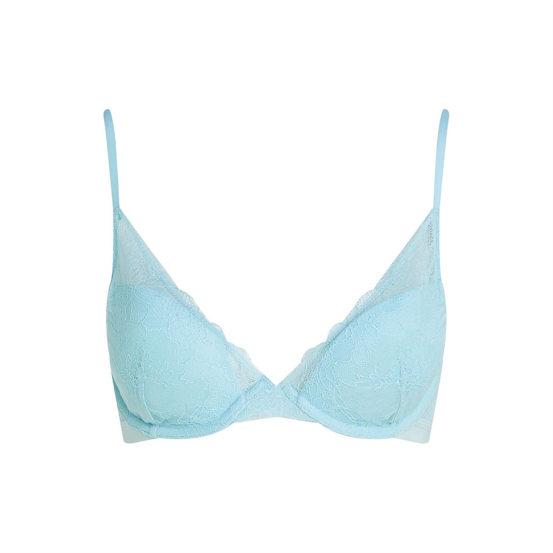 Calvin Klein Lace Lightly Lined Plunge Bra