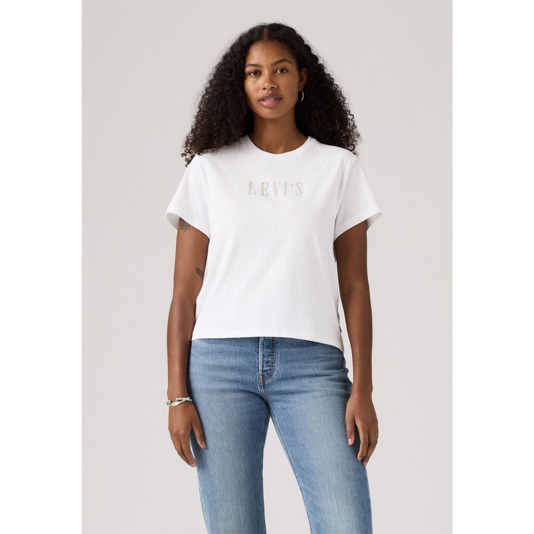 Levis Graphic Classic Rhinestone Regular Fit T-Shirt