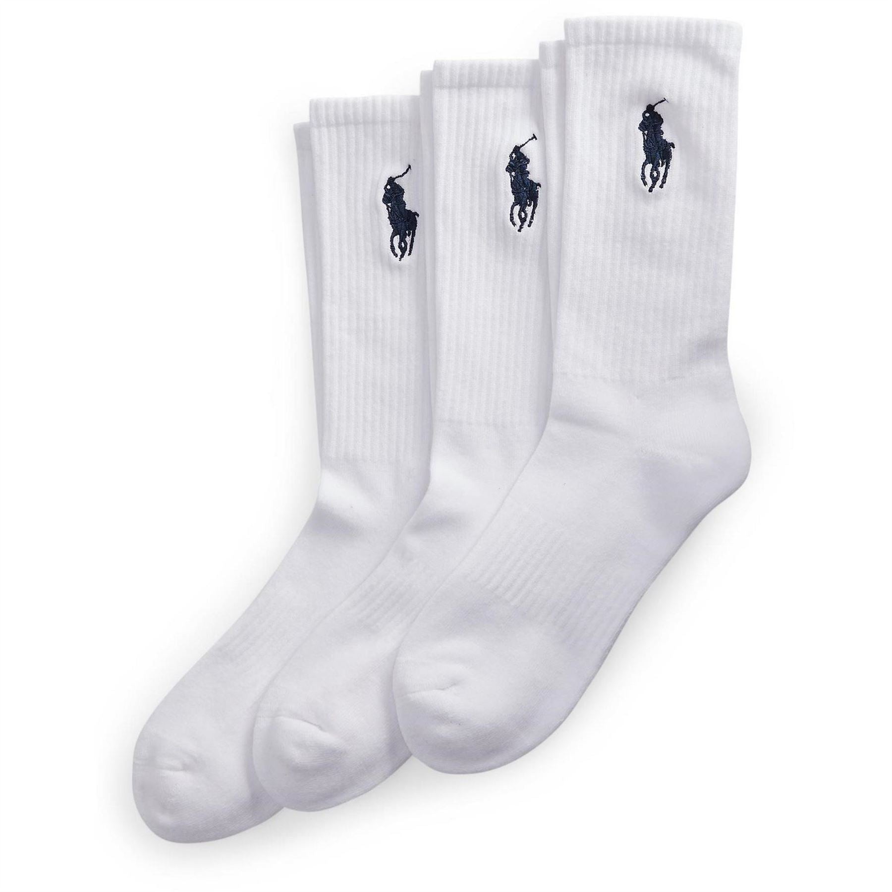 Polo Ralph Lauren 3 Pack Crew Socks