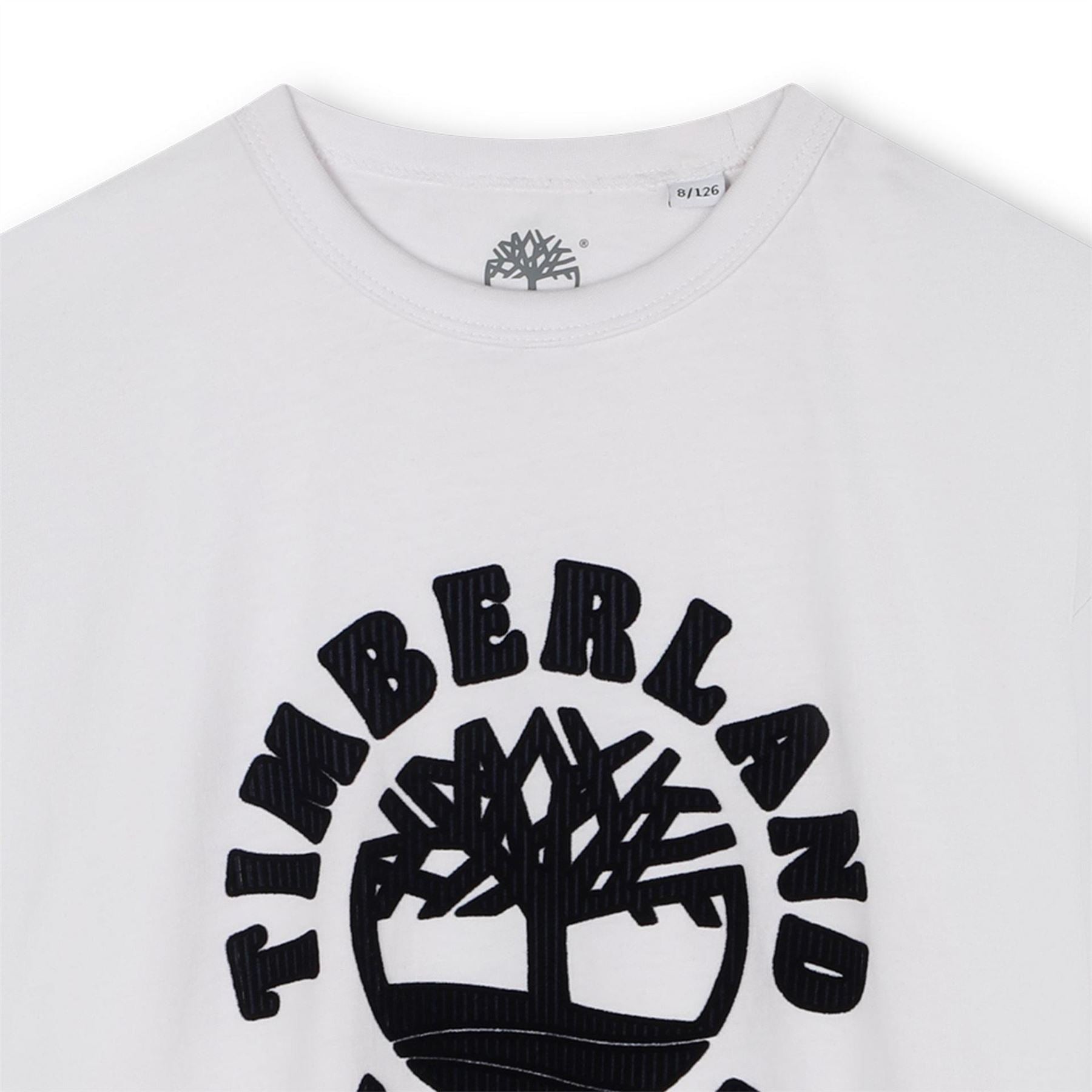 Timberland Timberland Logo Crew Neck Short Sleeve Jersey T-Shirt