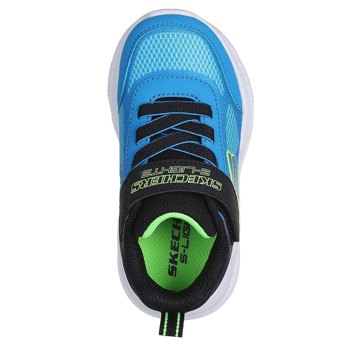 Skechers Gore  And  Strap Sneaker W Mult Light Up Trainers Boys