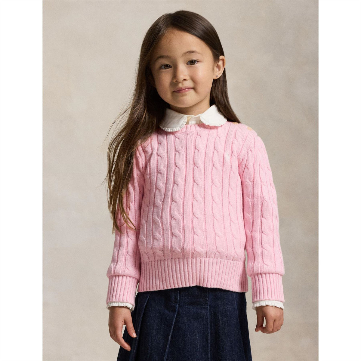 Polo Ralph Lauren Cable Knit Crew Jumper