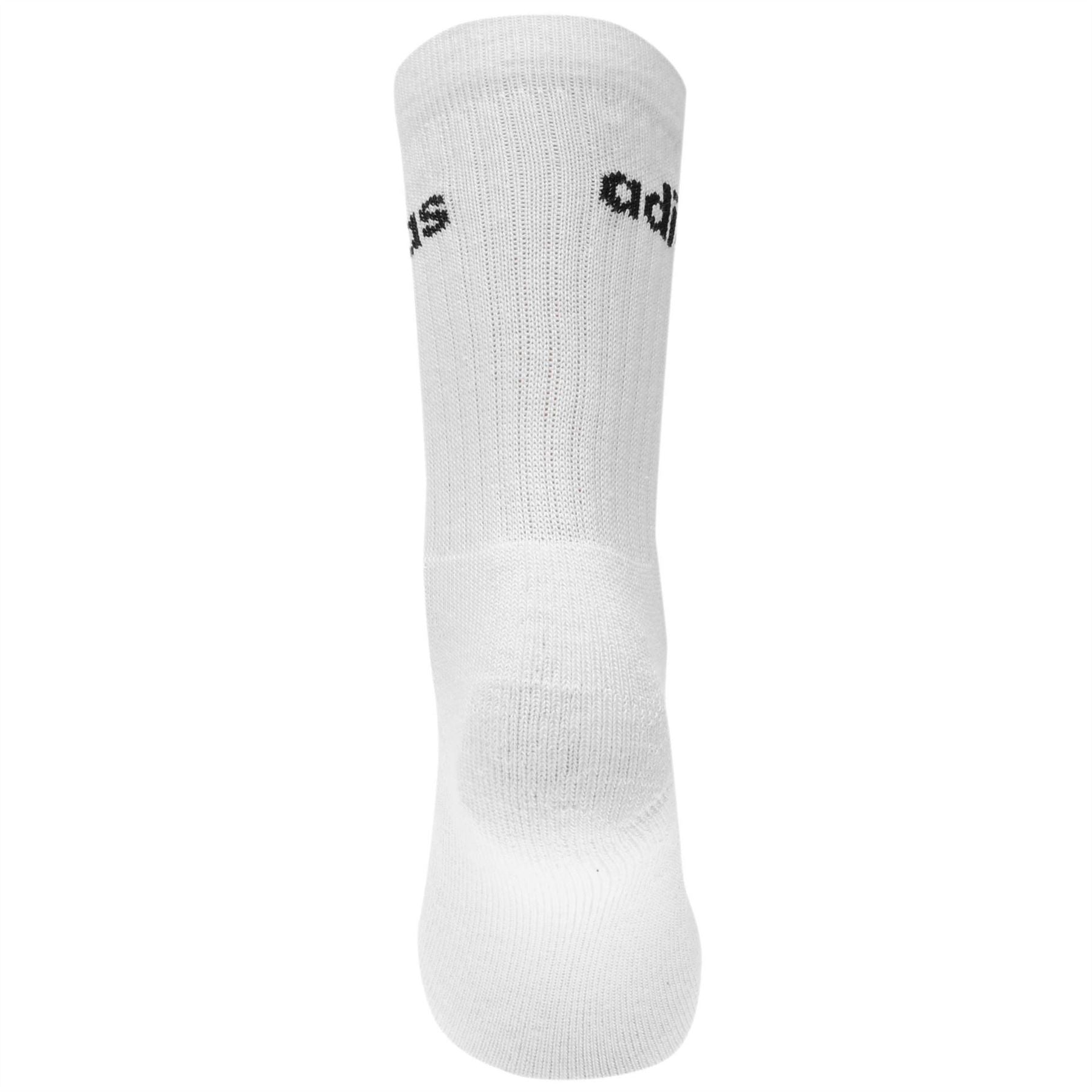 adidas Half Cushioned Crew 3 Pack Socks