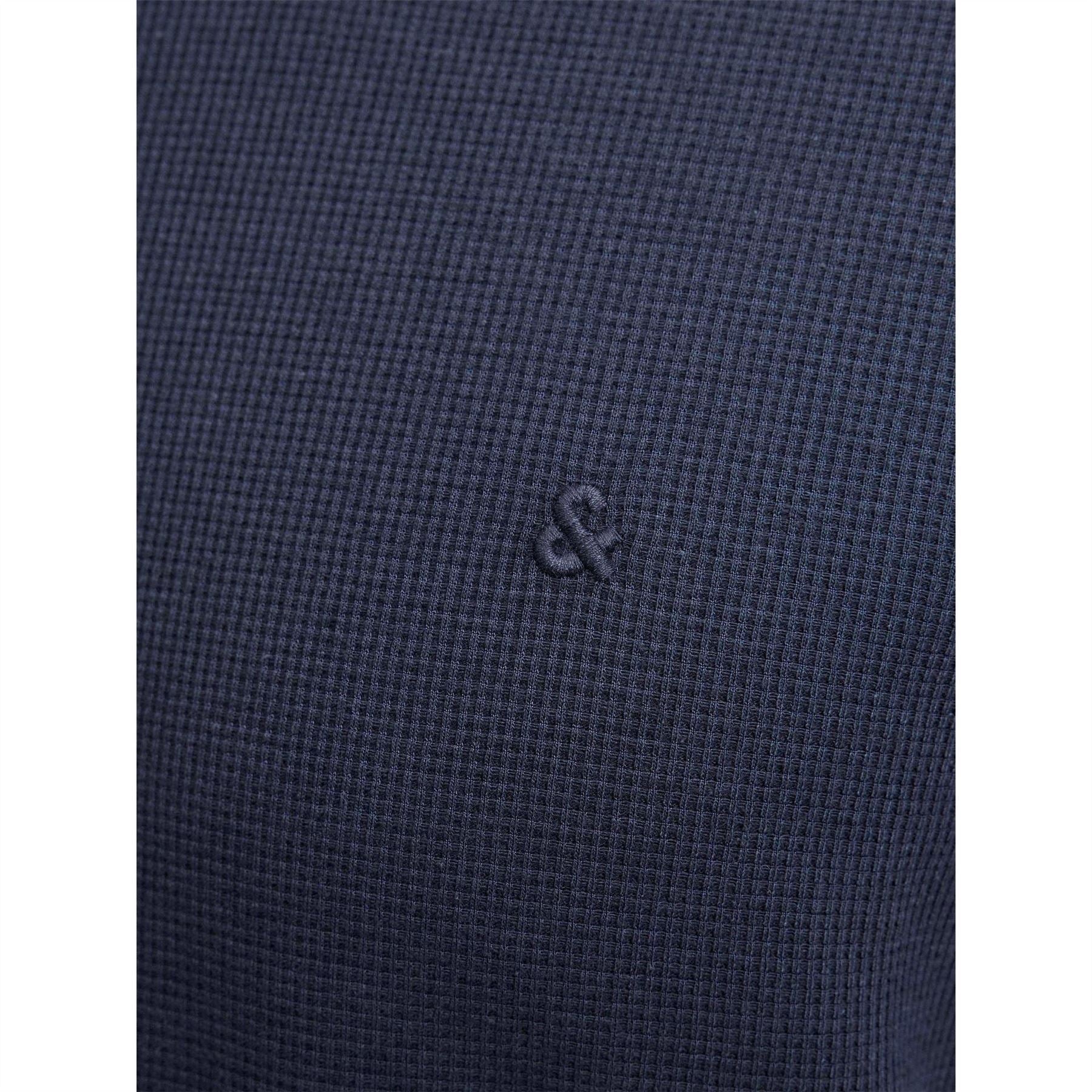 Jack and Jones Mens Austin Zip Polo Plus Size