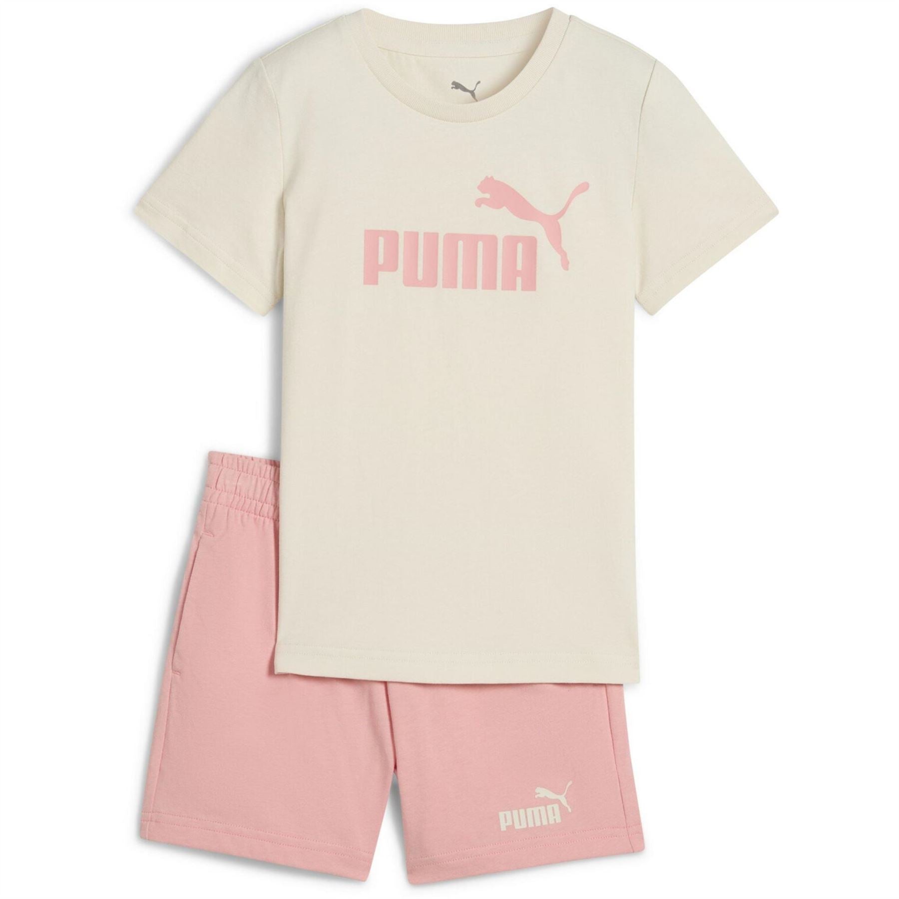 Puma Ess No.1 Logo Tee And Shorts Set Ps Tracksuit Boys