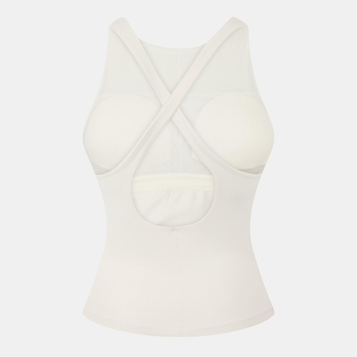 USA Pro Cropped High Neck Slim Fit Tank