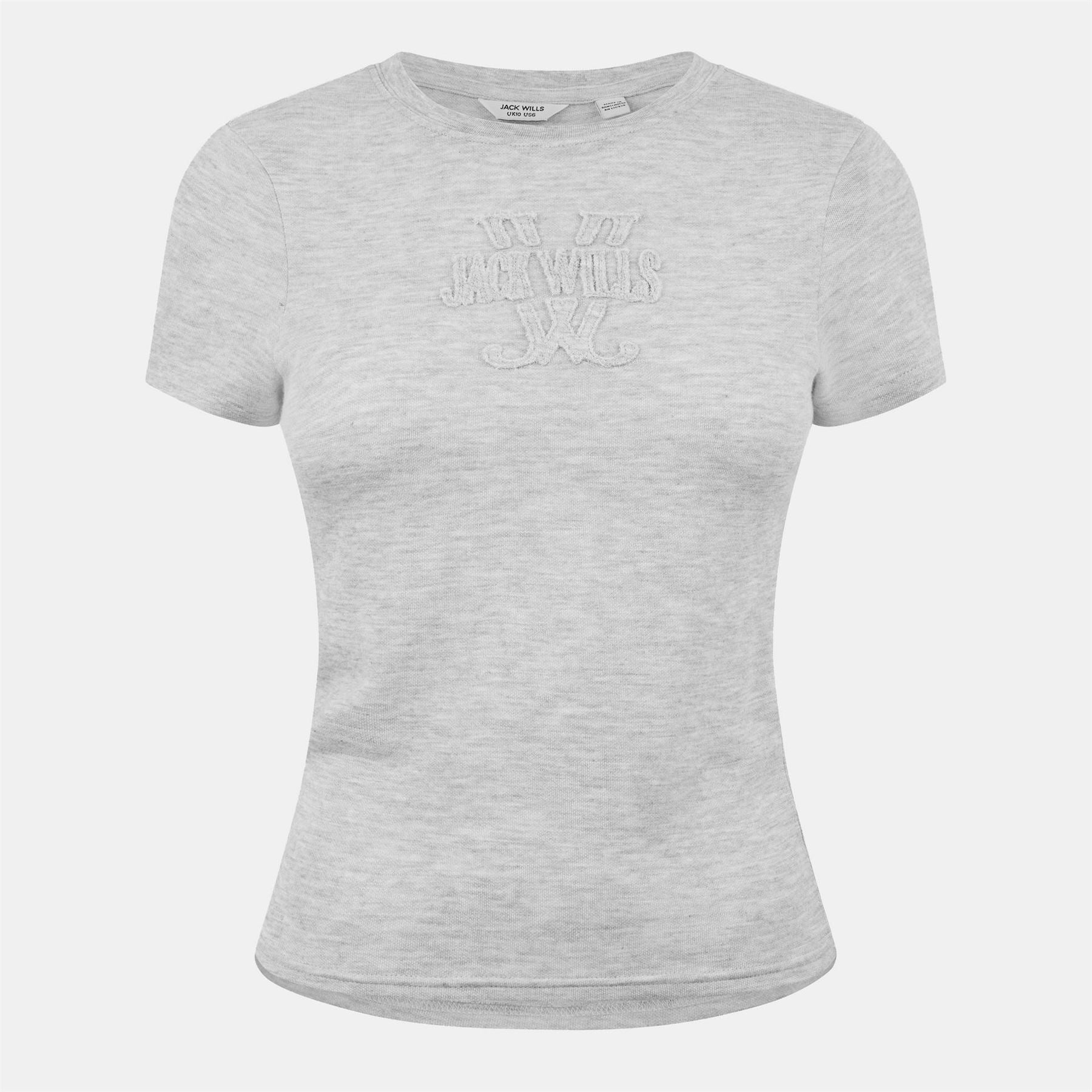Jack Wills Slub Slim Fit Crew Neck T-Shirt