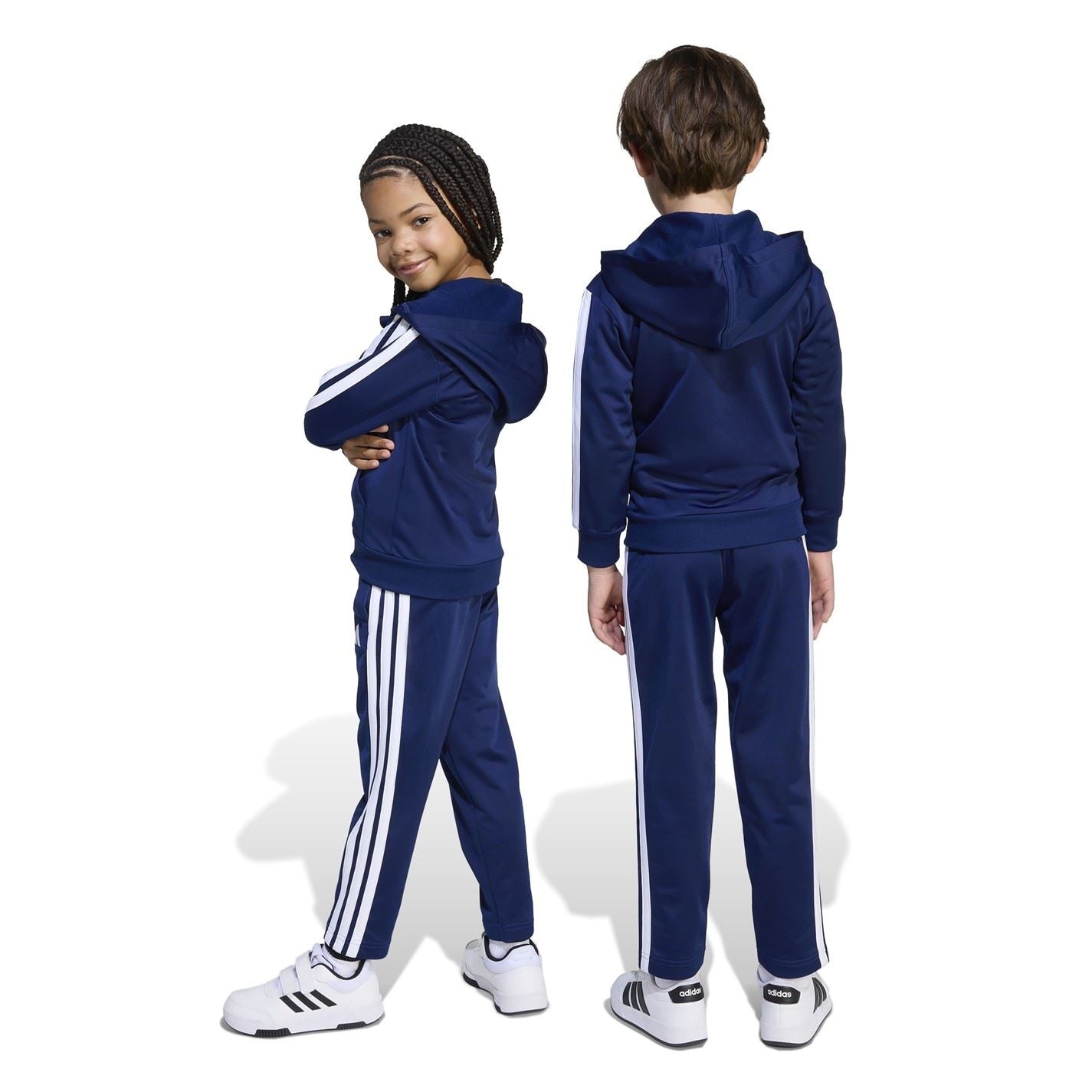 adidas Stripe Poly Tracksuit