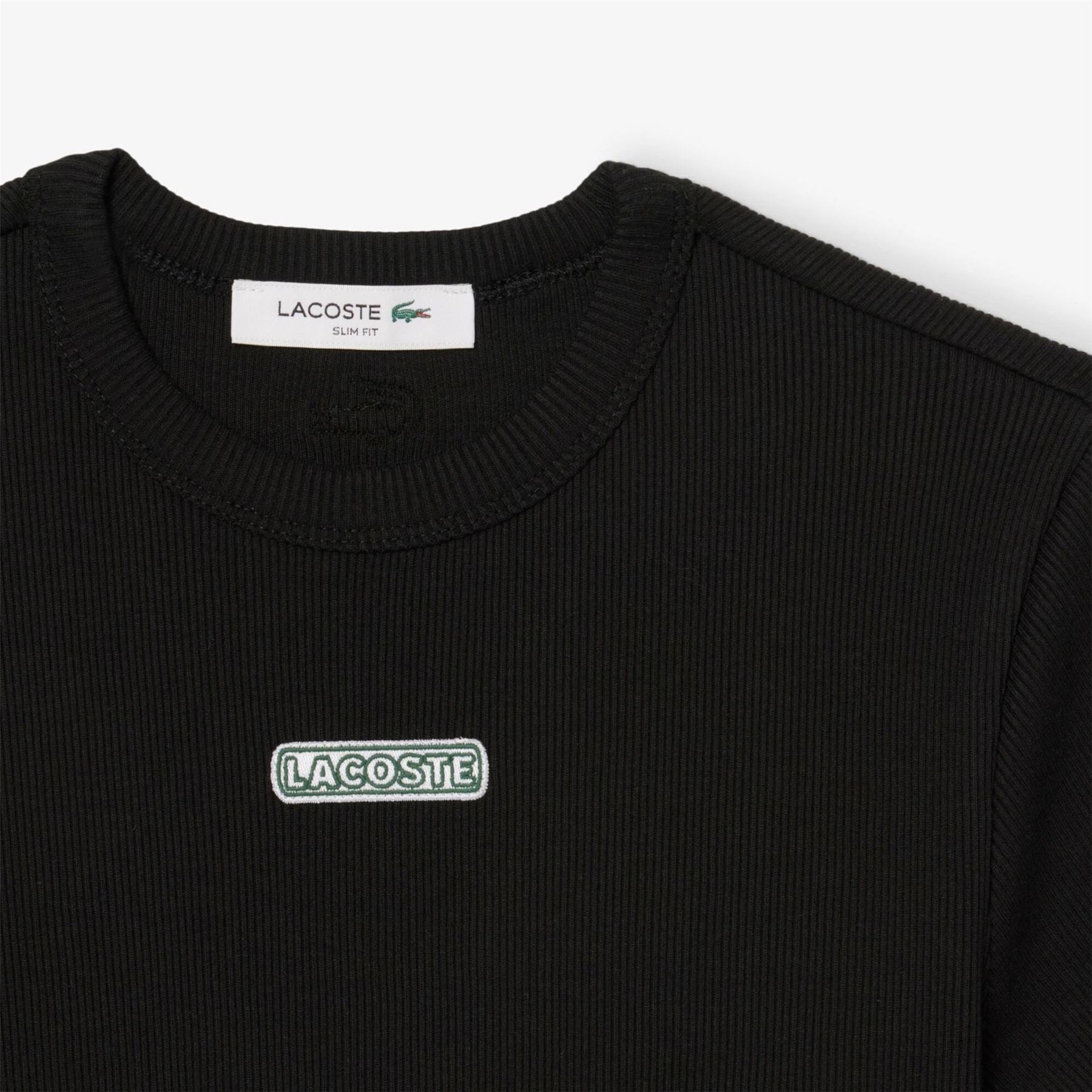 Lacoste Slim Fit Crew Neck Short Sleeve T-Shirt