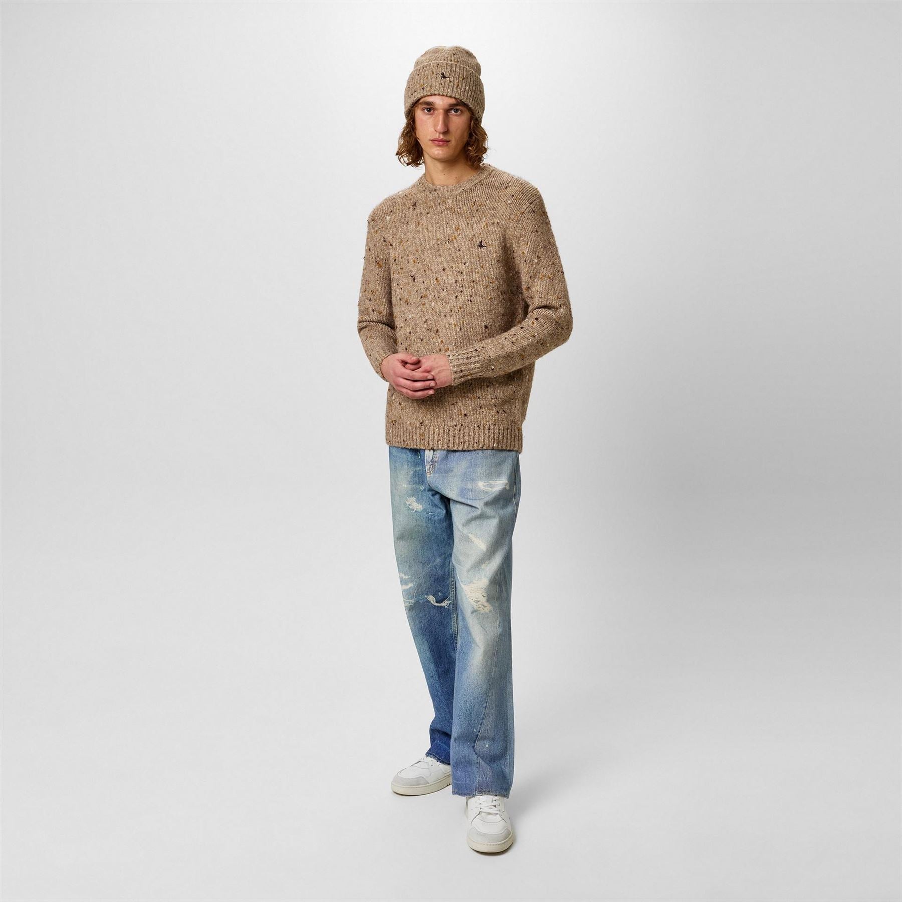 Jack Wills Chunky Twist Crew Sweater