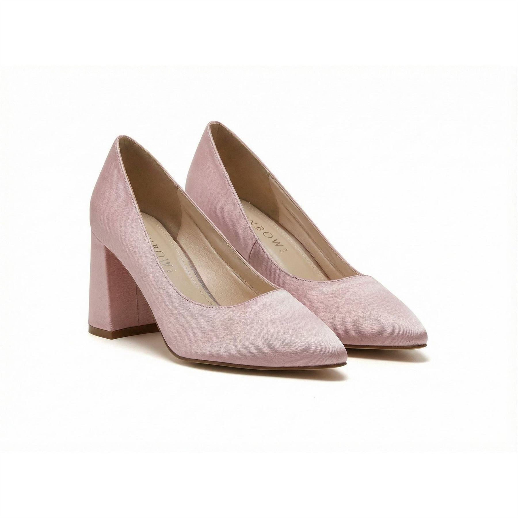 Rainbow Block Court Shoes