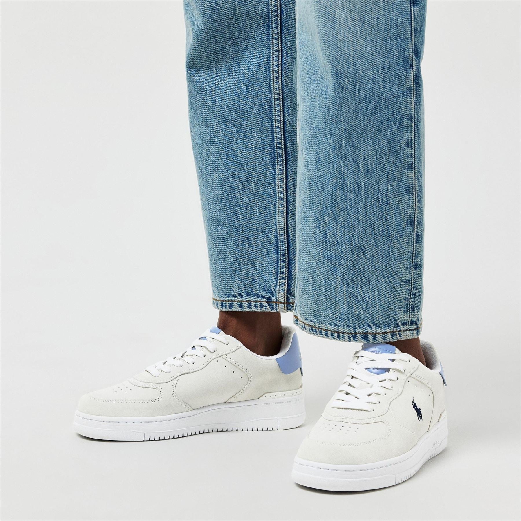 Polo Ralph Lauren Master LD61 Round Toe Flat Heel Trainers