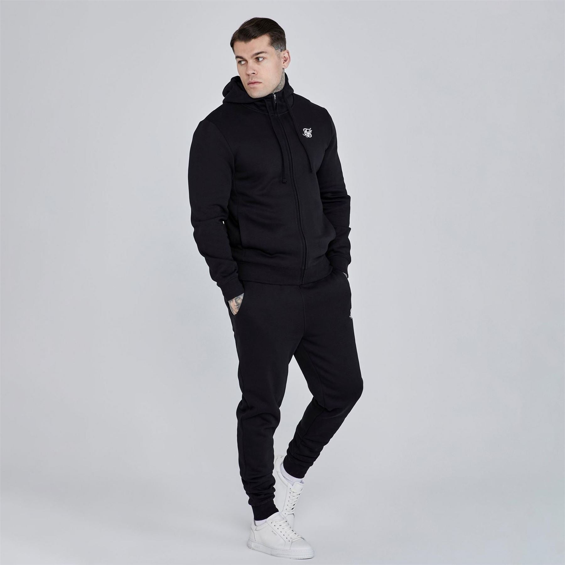 SikSilk Essential Zip Hoodie