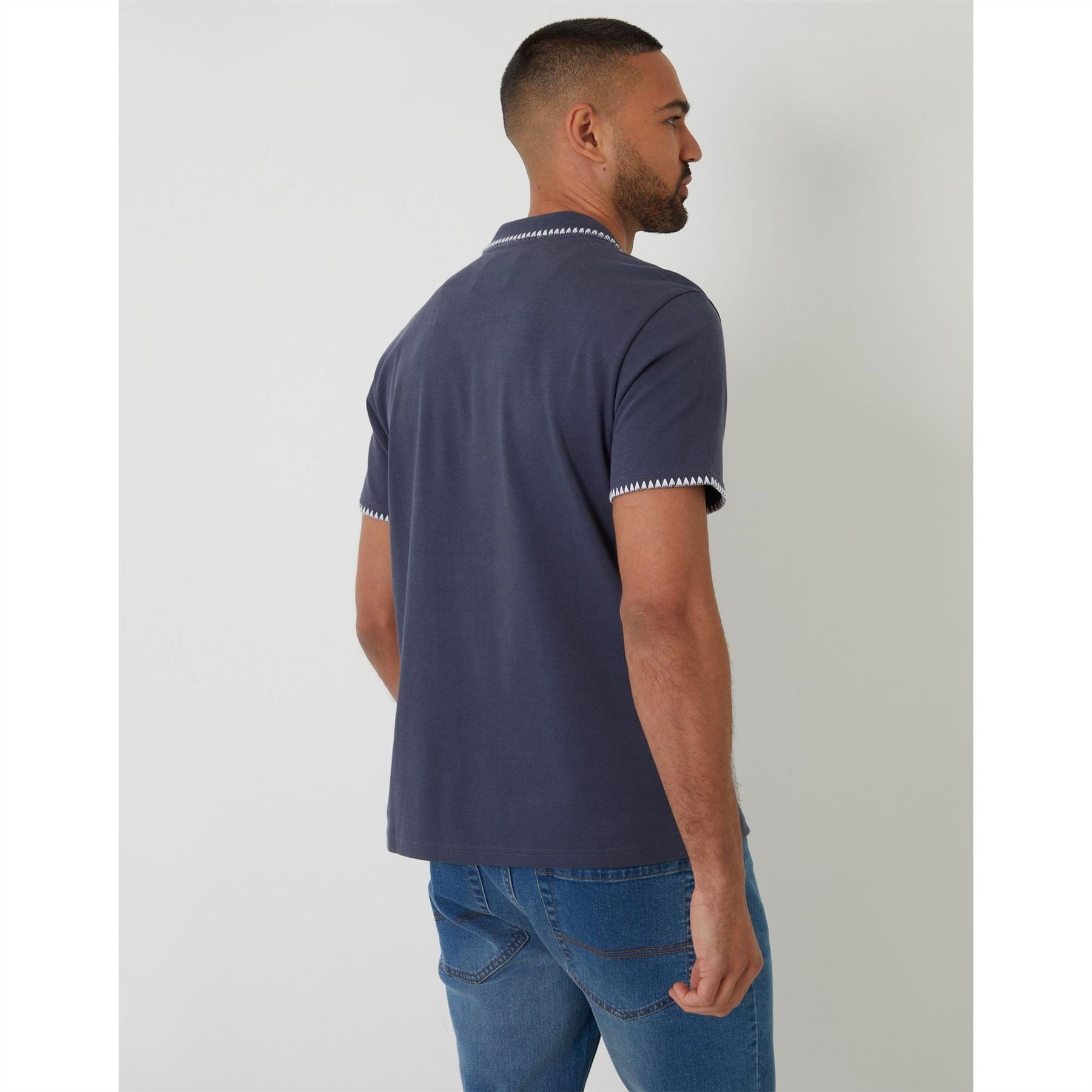 Threadbare Arnwick Regular Fit Short Sleeve Shirt