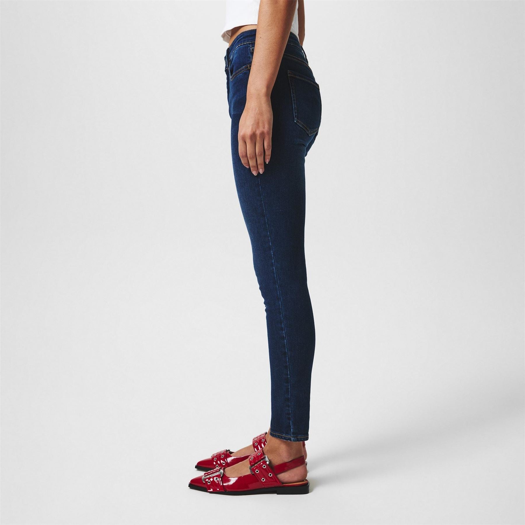 Armani Exchange Five Pocket Skinny Jeans