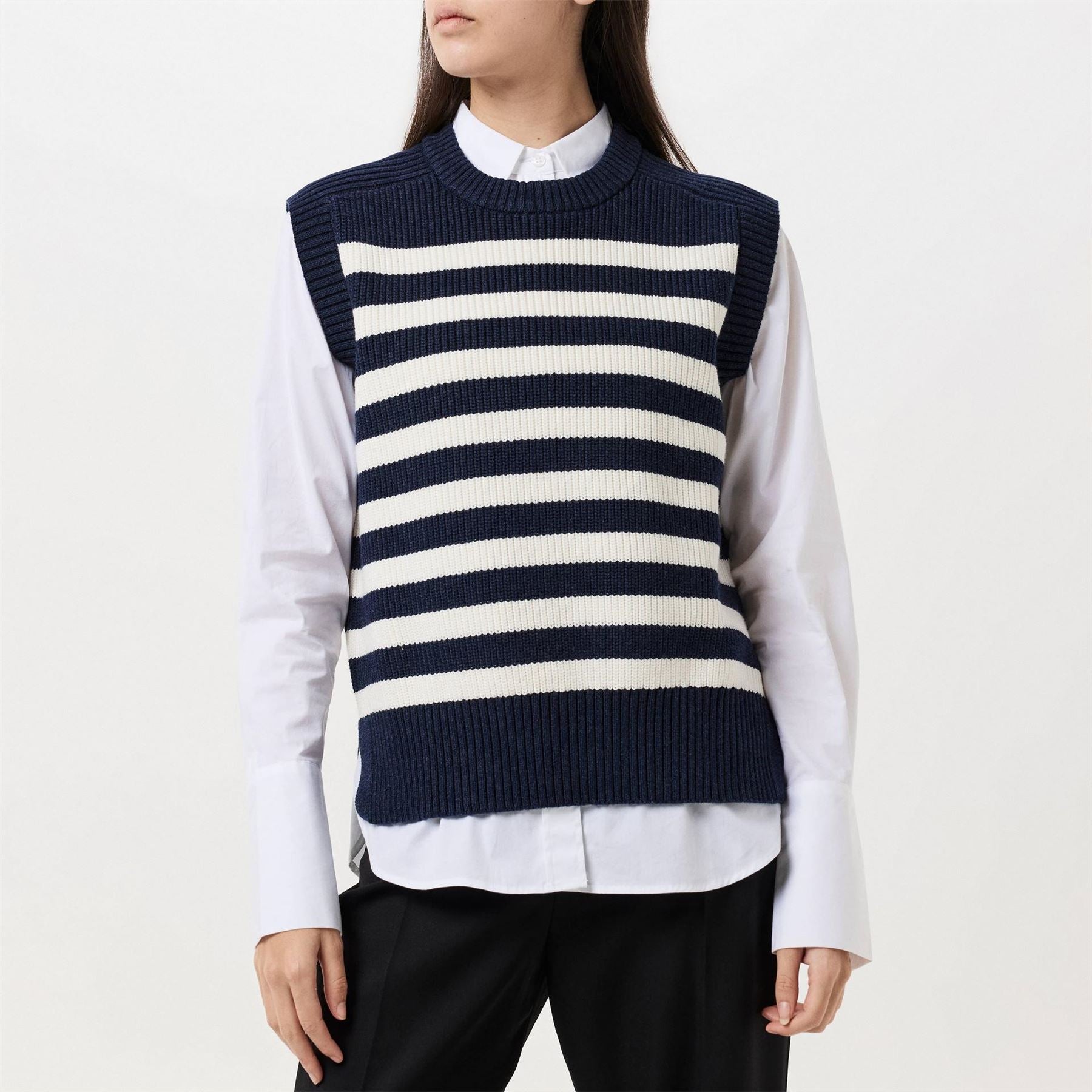 Finery Lexi Horizontal Stripe Gilet