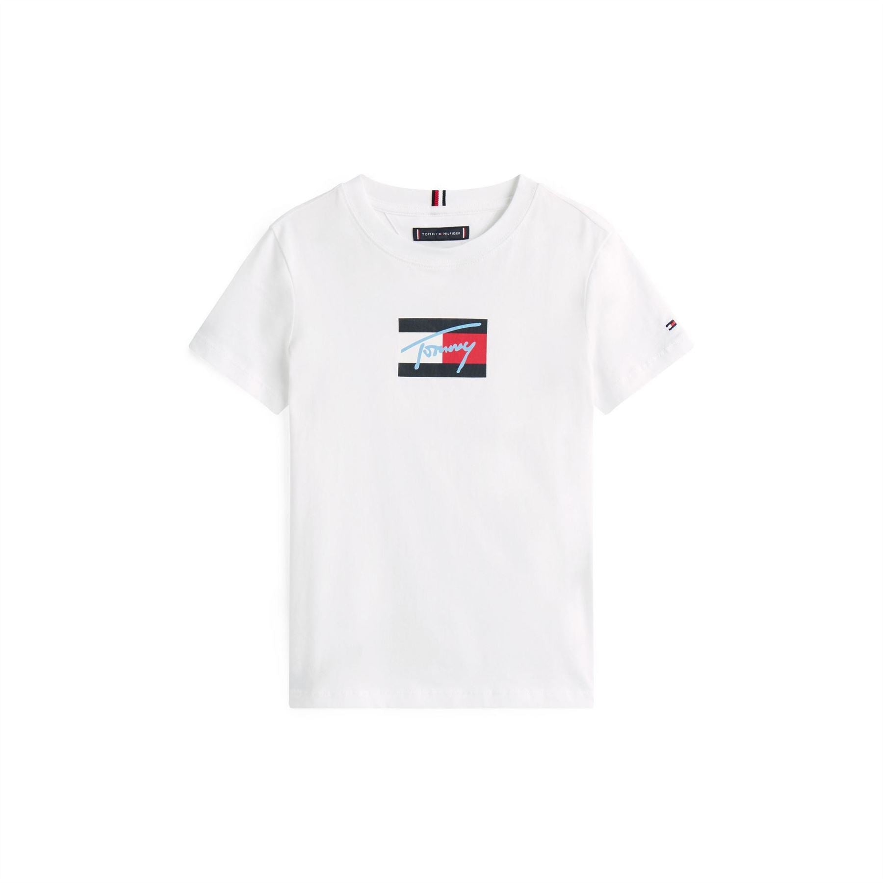 Tommy Hilfiger Script Timmy Regular Fit Short Sleeve T-Shirt