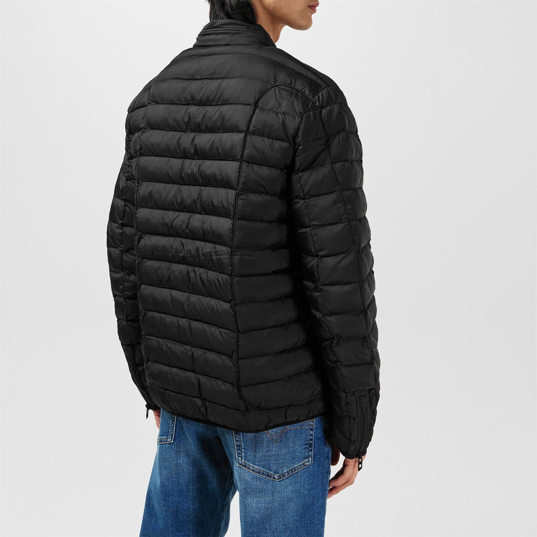 Diesel Pilot Mock Neck Puffer Jacket