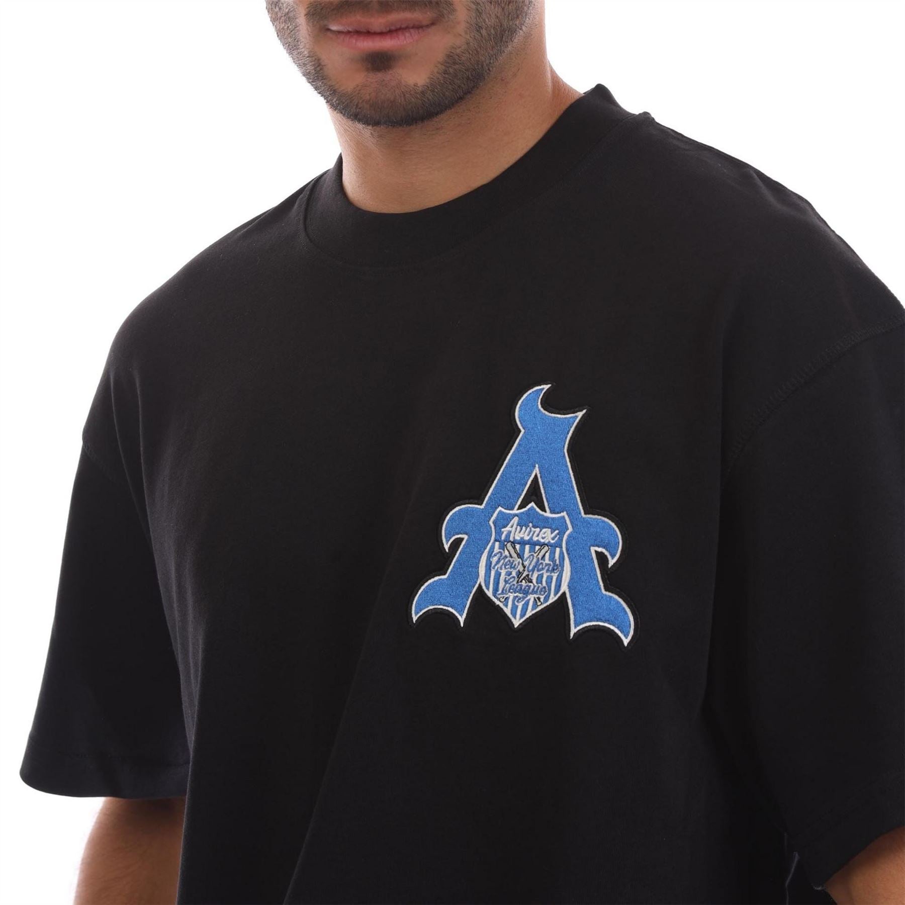 Avirex Cunningham Crew Neck Short Sleeve Boyfriend T-Shirt